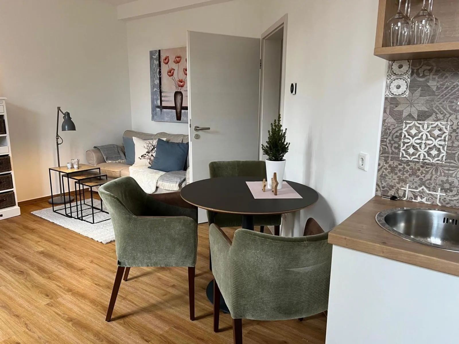 Decorative detail in Landhotel Jagdschlösschen