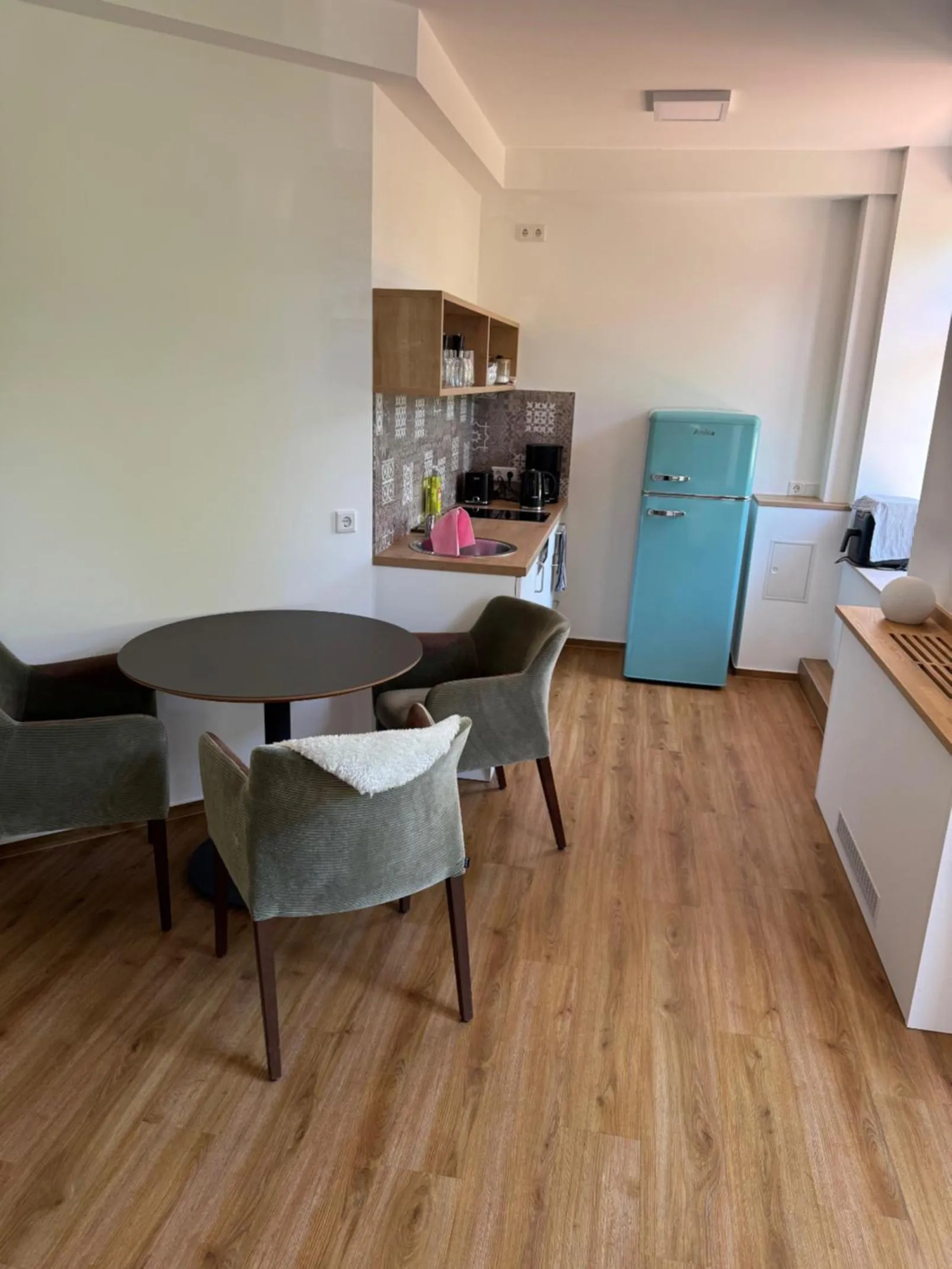 kitchen in Landhotel Jagdschlösschen