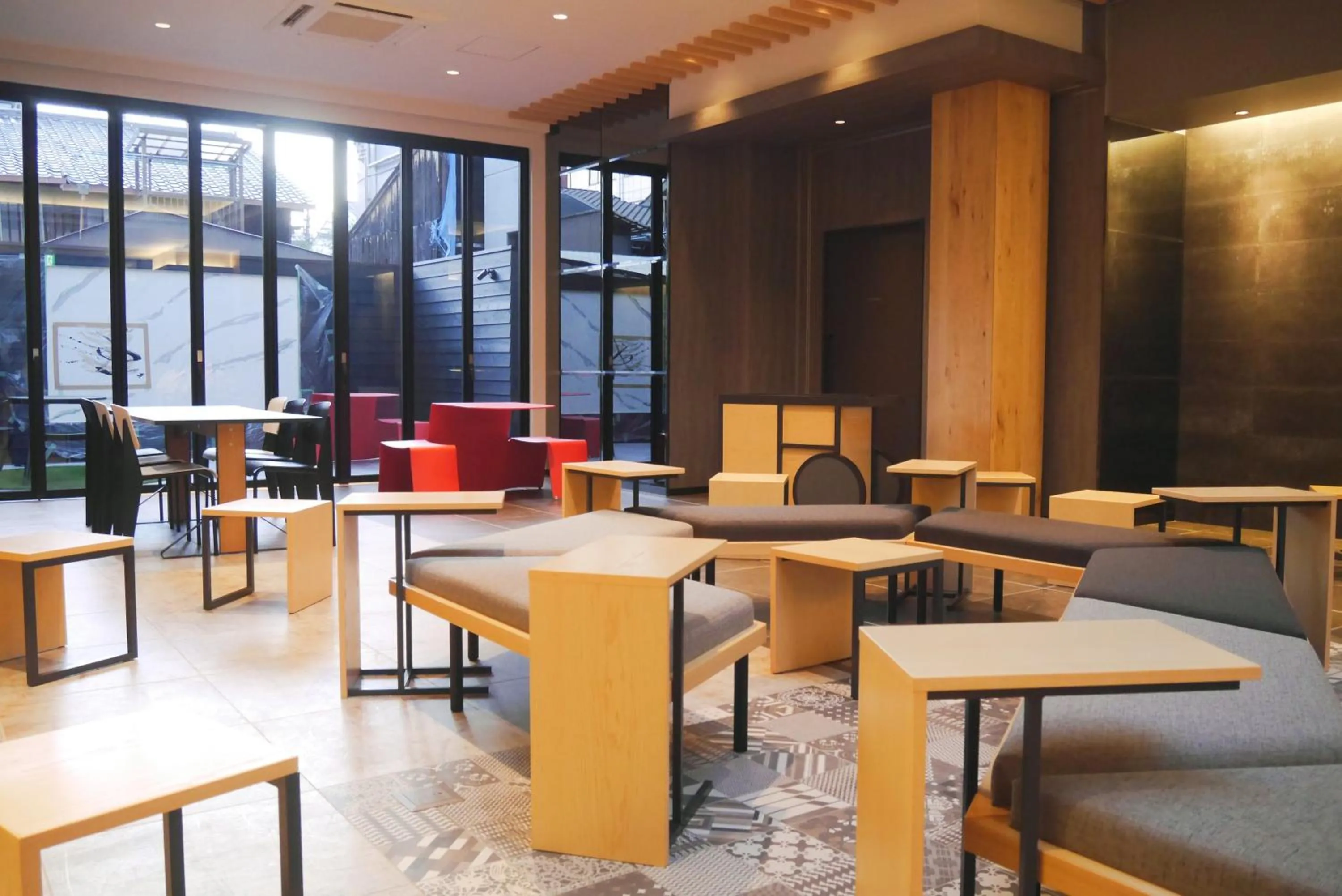 Lobby or reception in Hotel Pagong with M's