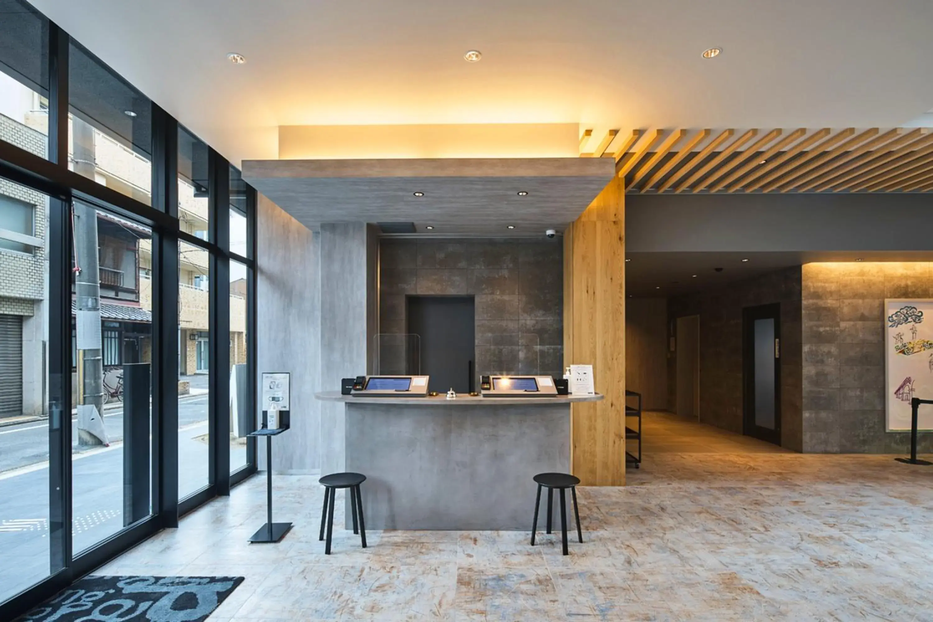 Lobby or reception in Hotel Pagong with M's Lobby or reception in Hotel Pagong with M's