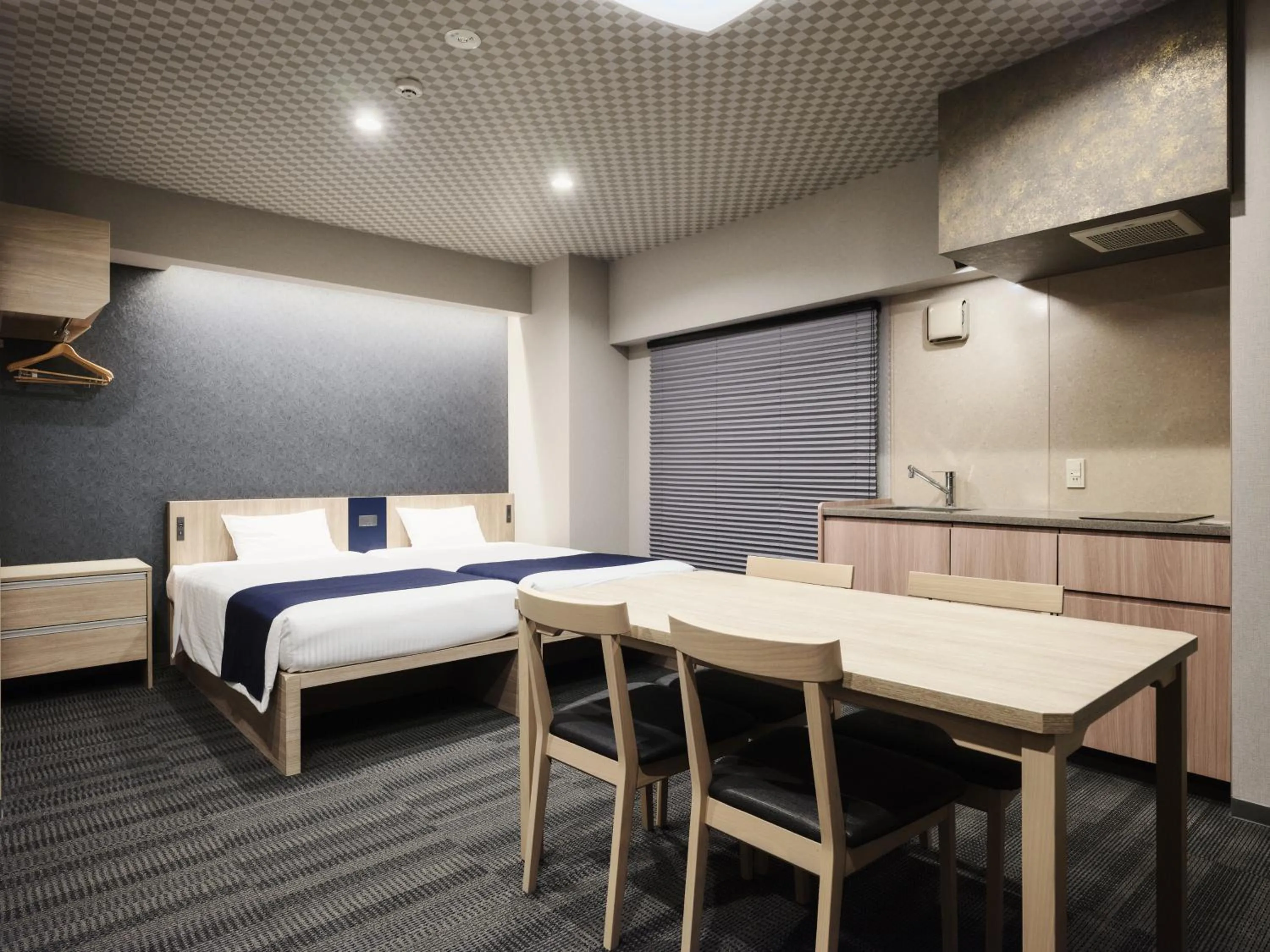 Bed in MONday Apart Premium UENO OKACHIMACHI