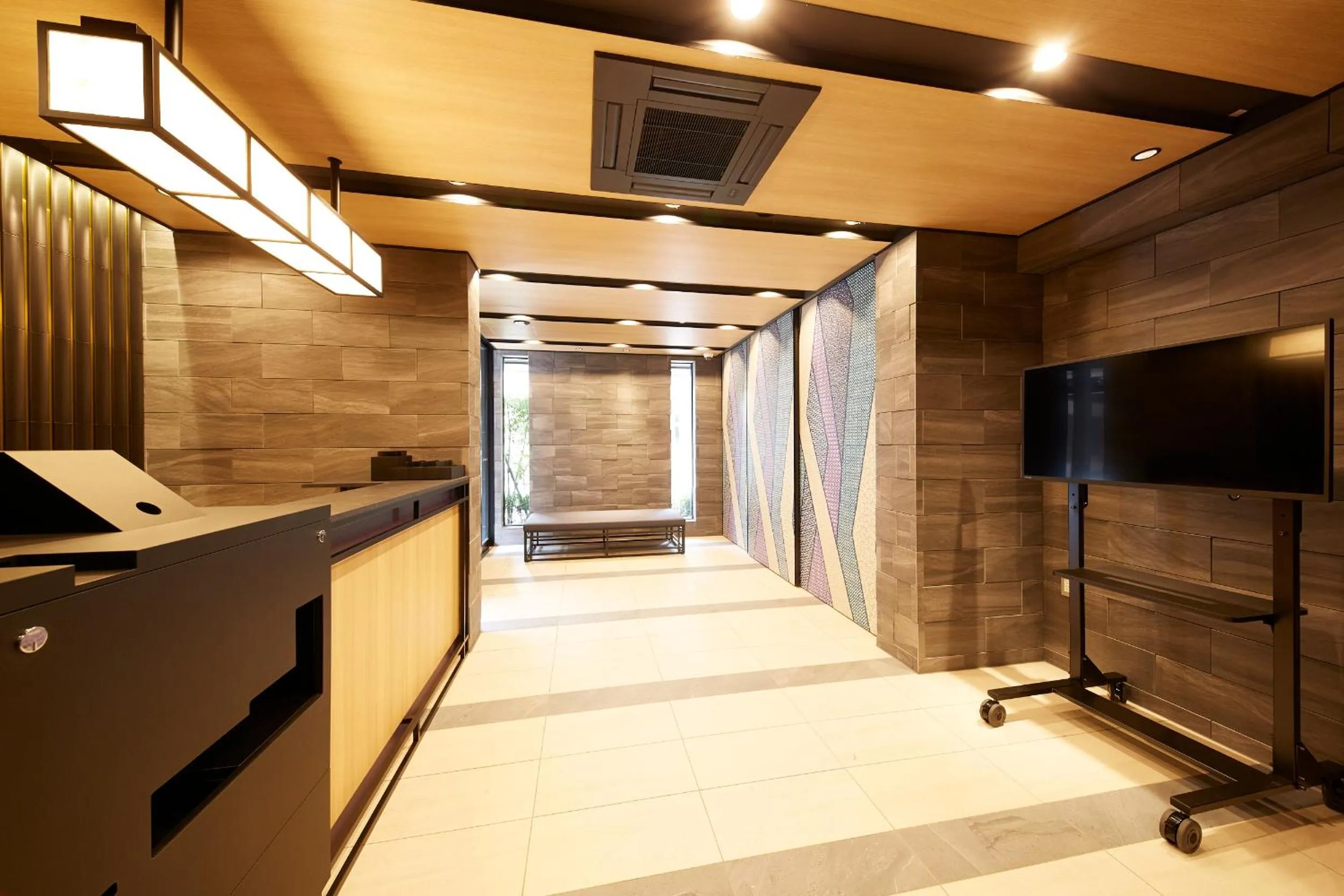 Lobby or reception in MONday Apart Premium UENO OKACHIMACHI