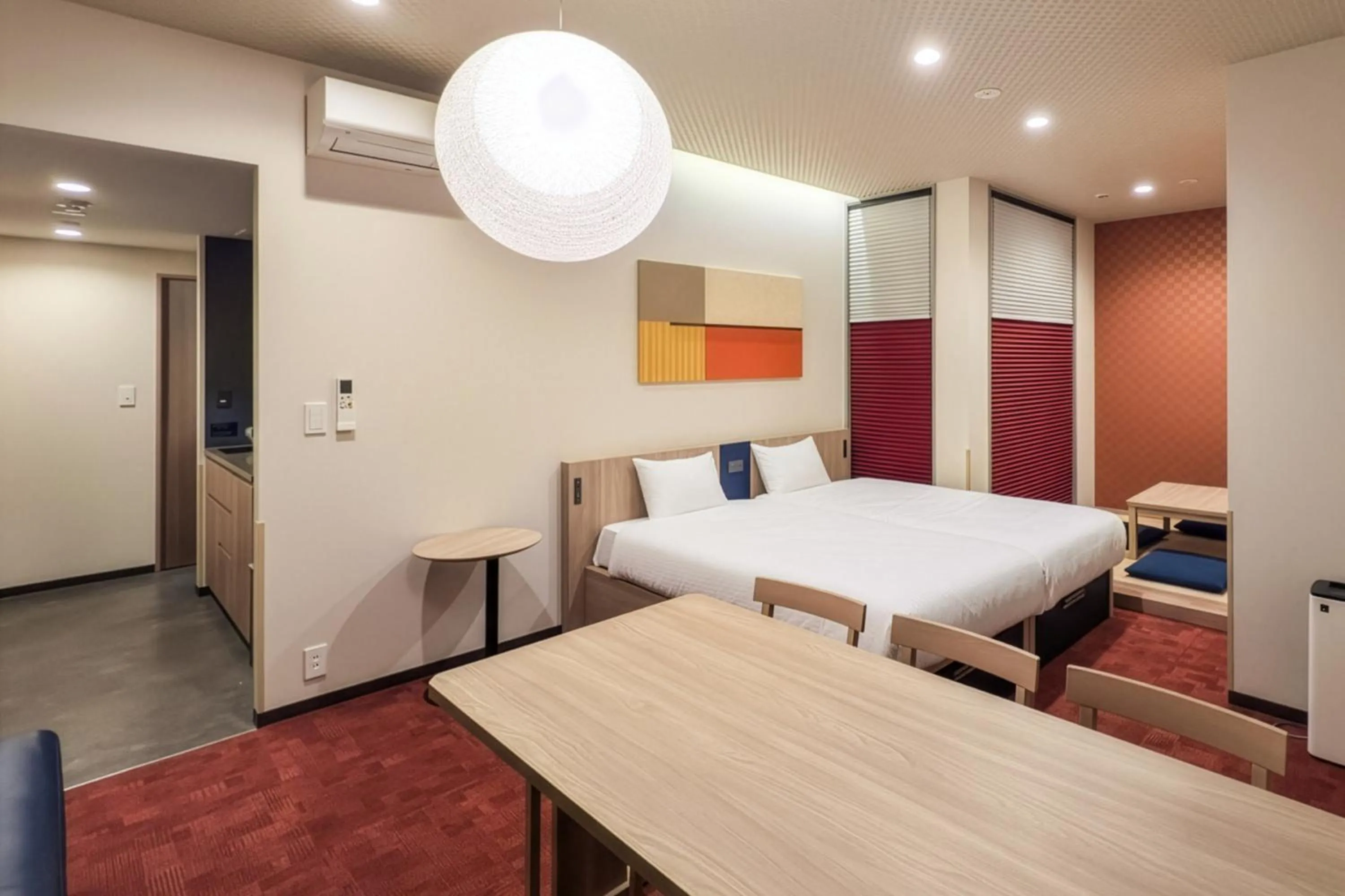 Bed in MONday Apart Premium KYOTO Station