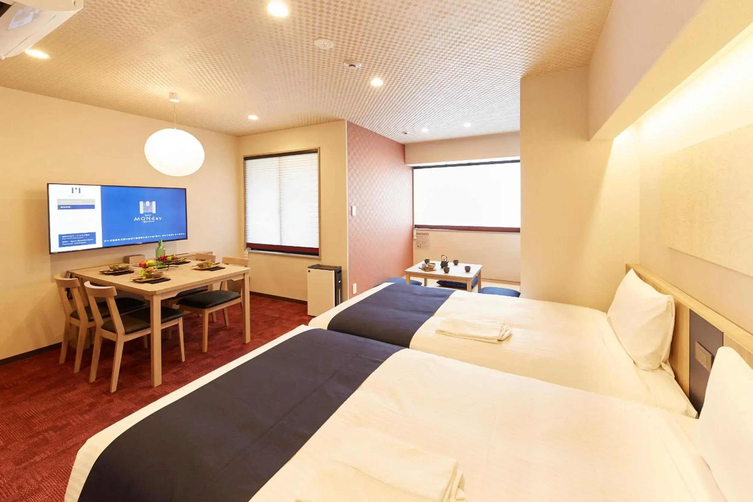 Bed in MONday Apart Premium KYOTO Station Bed in MONday Apart Premium KYOTO Station