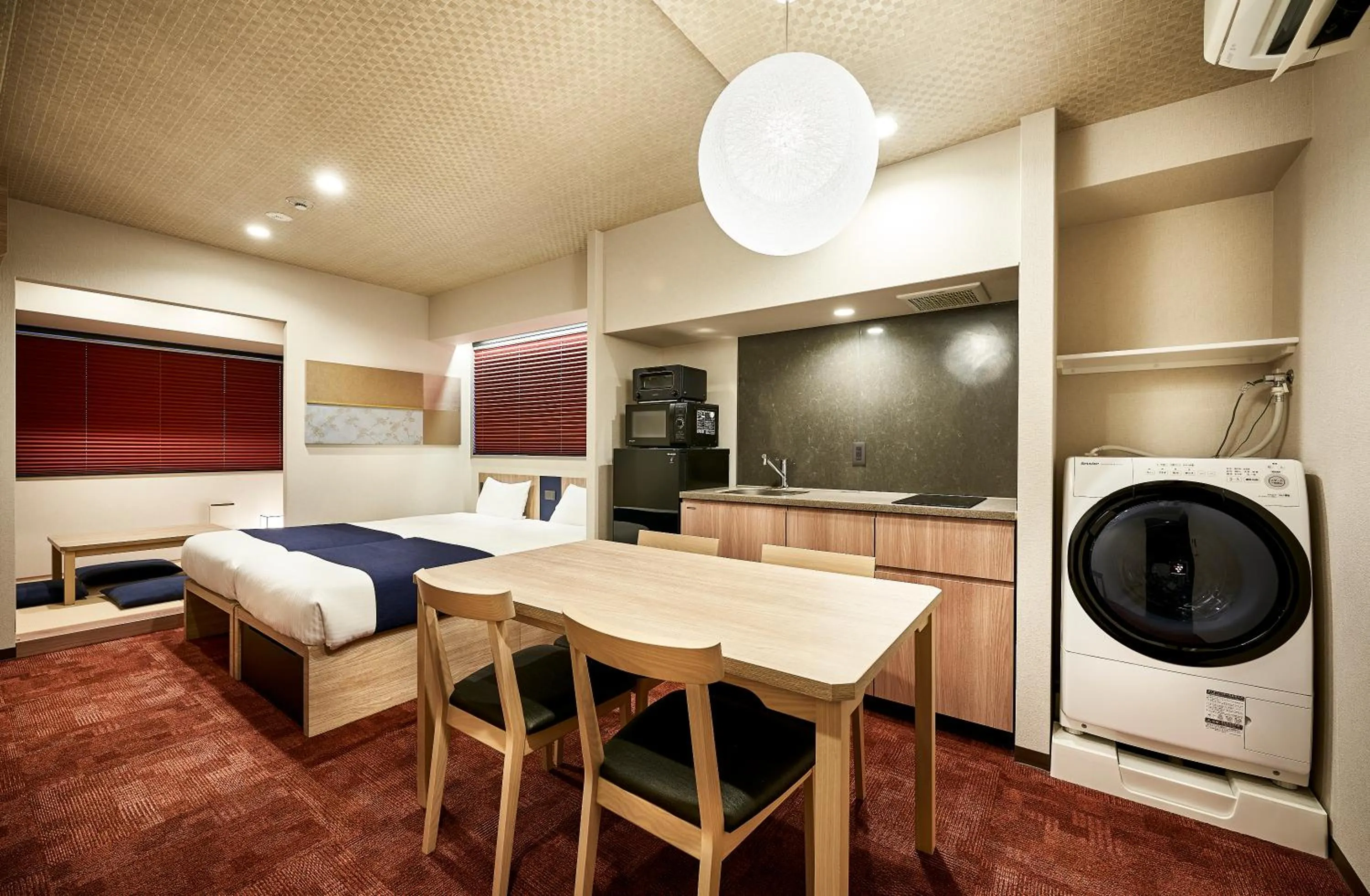 Bed in MONday Apart Premium KYOTO Station