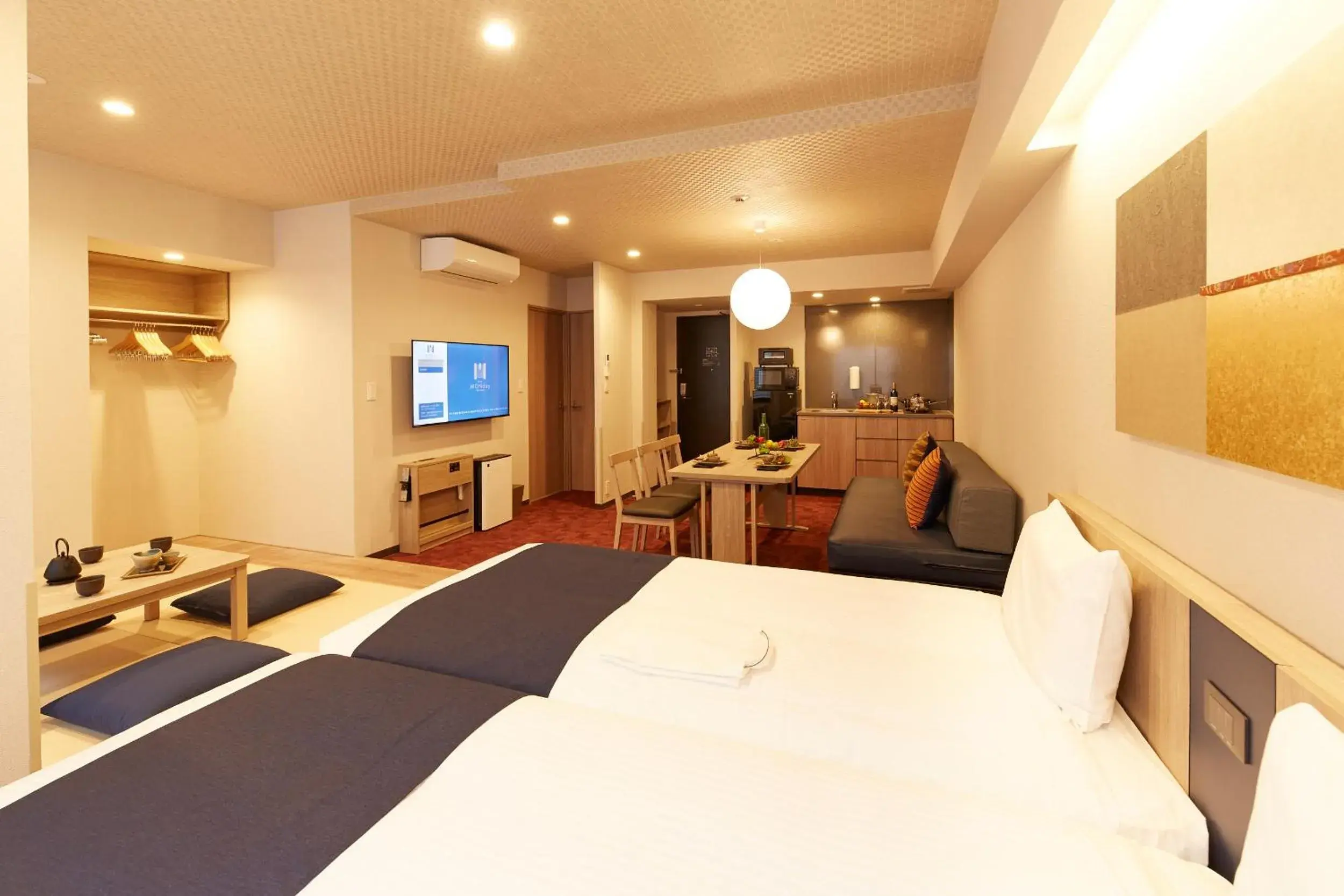 Bed in MONday Apart Premium KYOTO Station Bed in MONday Apart Premium KYOTO Station