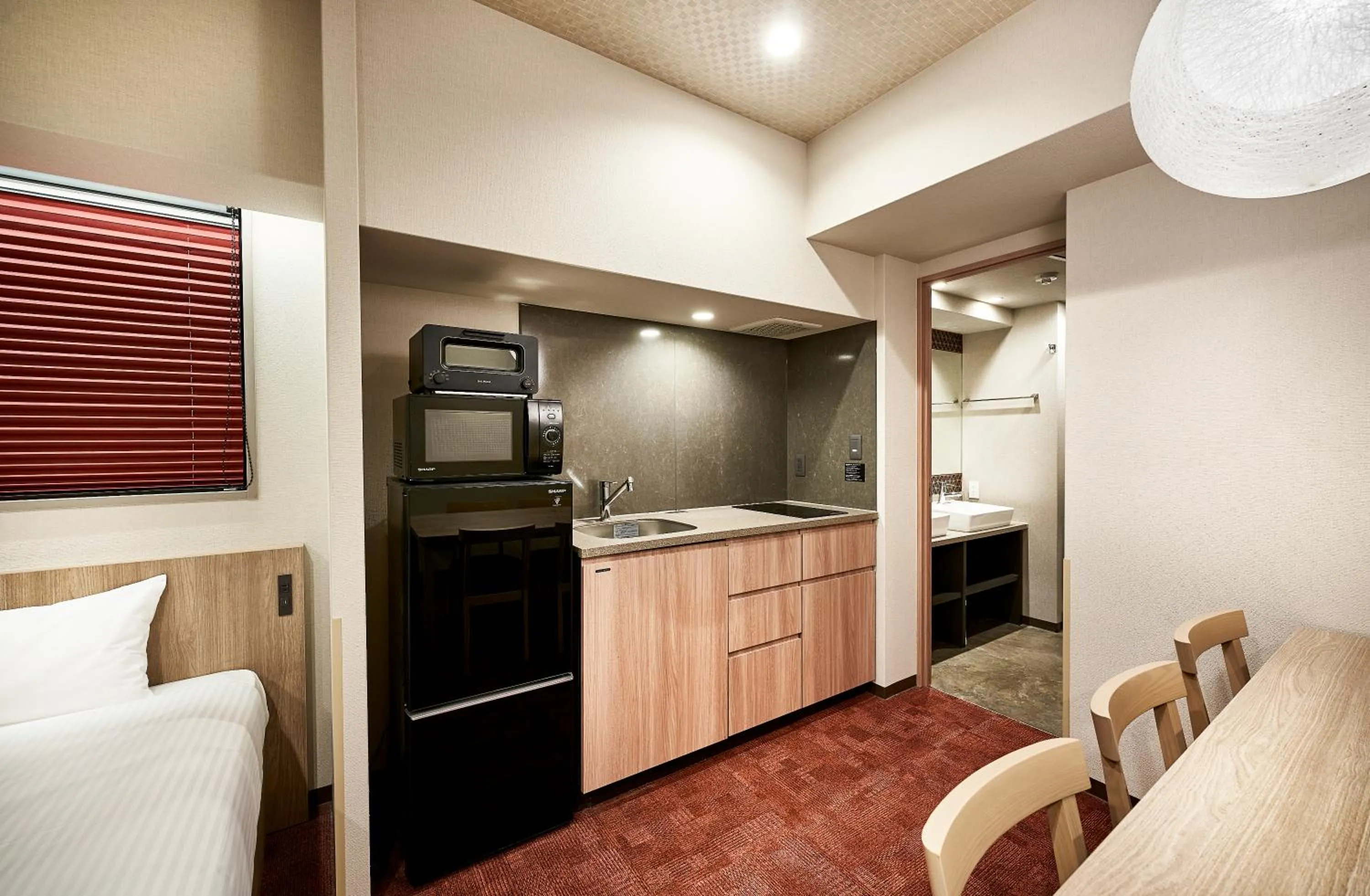 Bed in MONday Apart Premium KYOTO Station