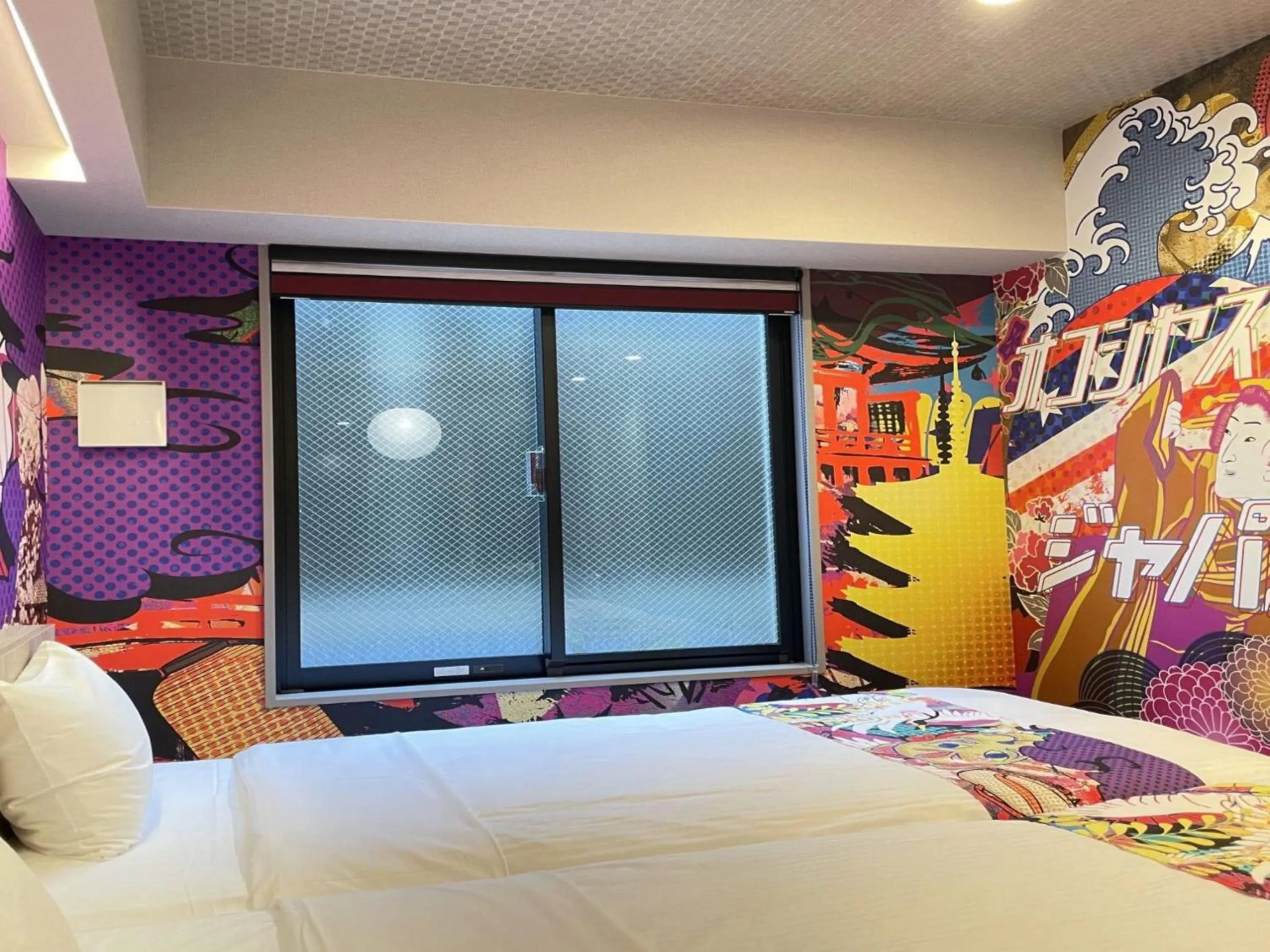 Bed in MONday Apart Premium KYOTO Station