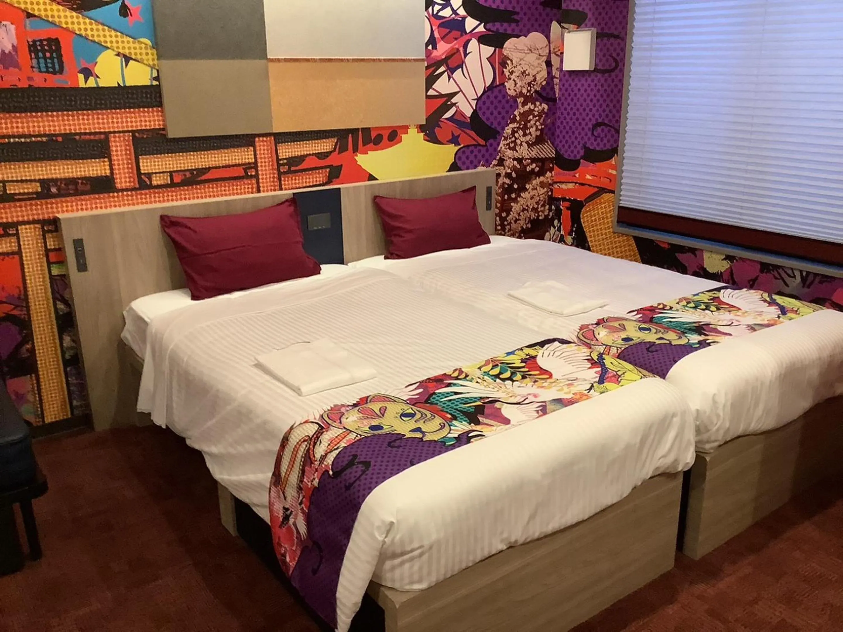 Bed in MONday Apart Premium KYOTO Station