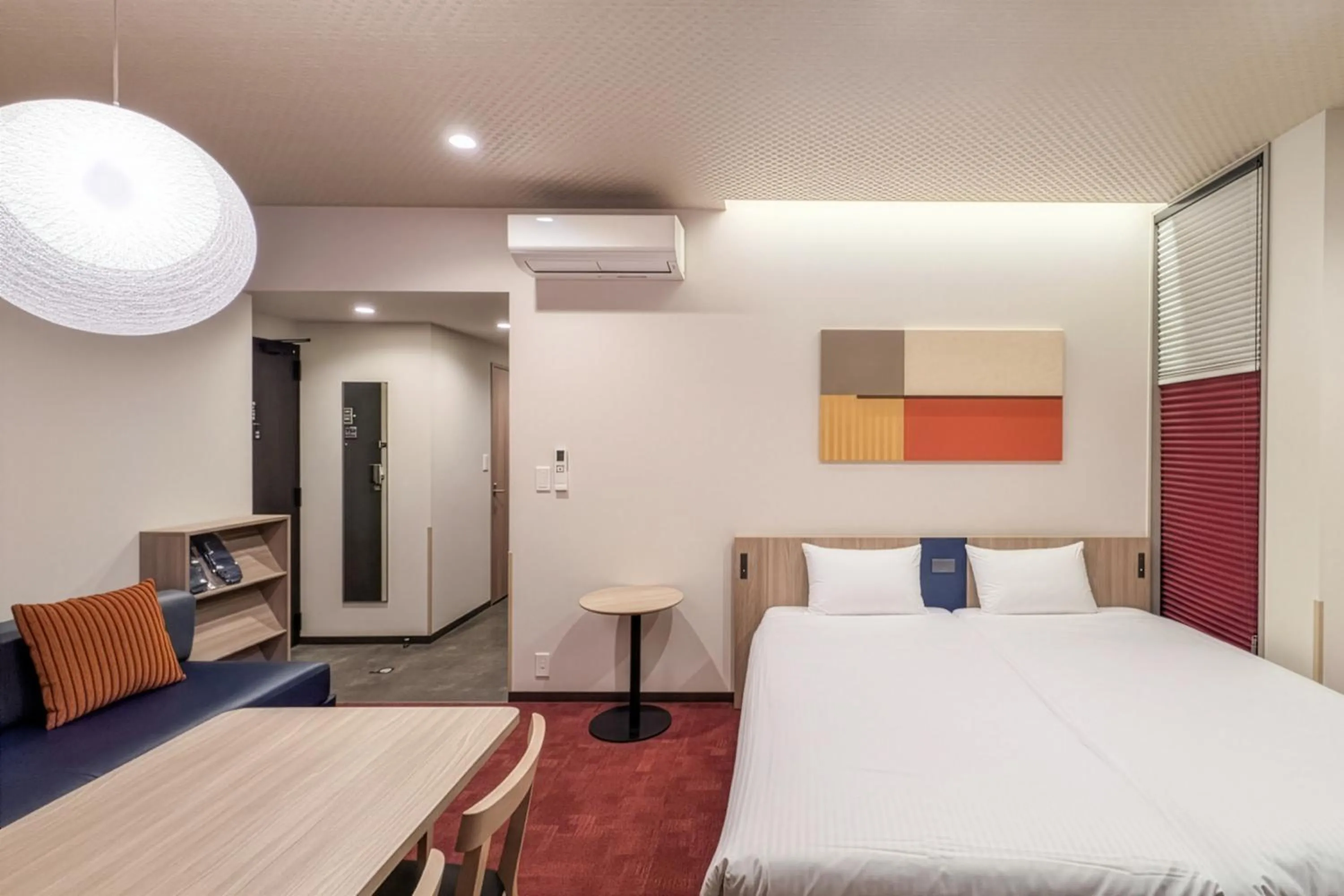 Bed in MONday Apart Premium KYOTO Station