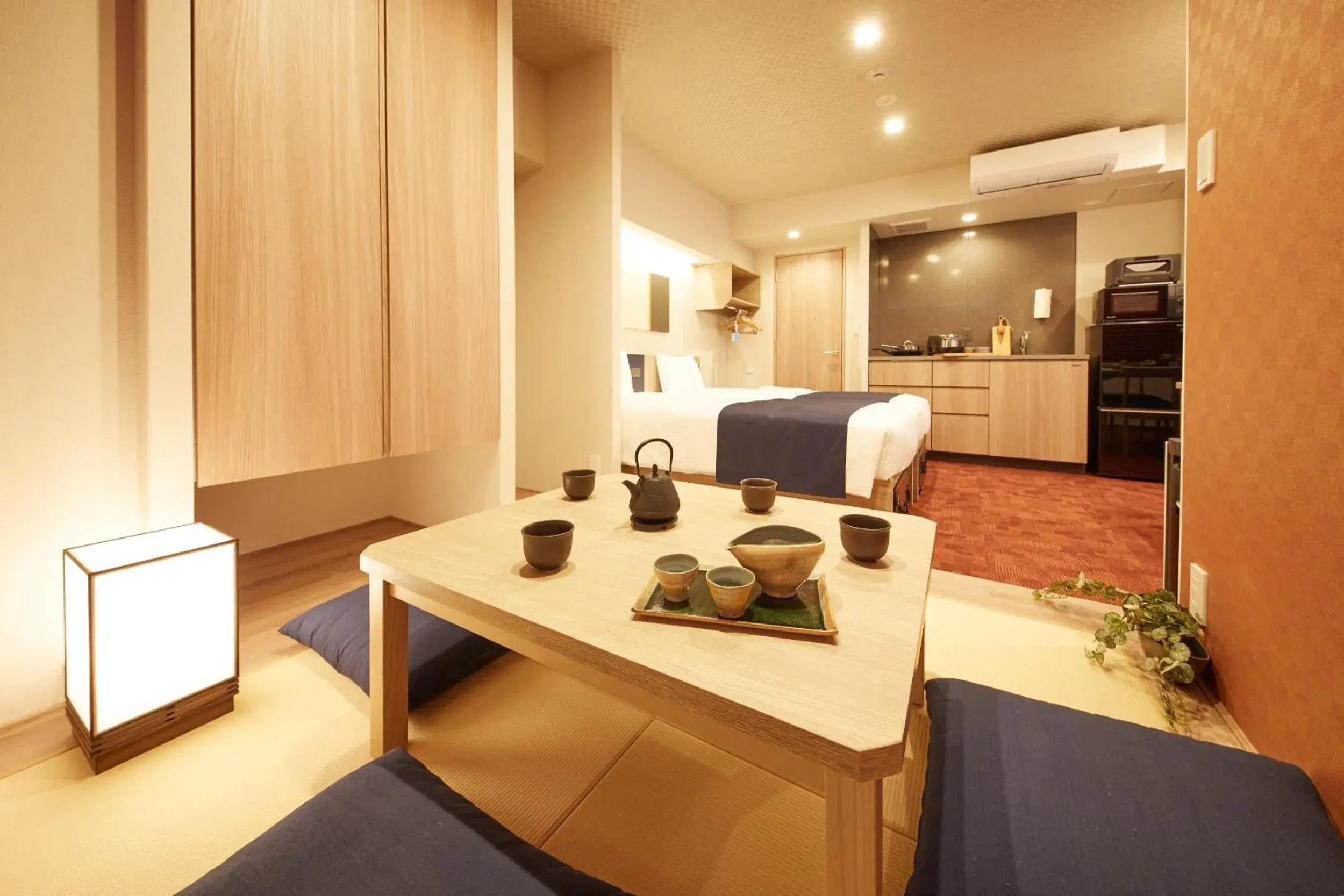 Bed in MONday Apart Premium KYOTO Station Bed in MONday Apart Premium KYOTO Station