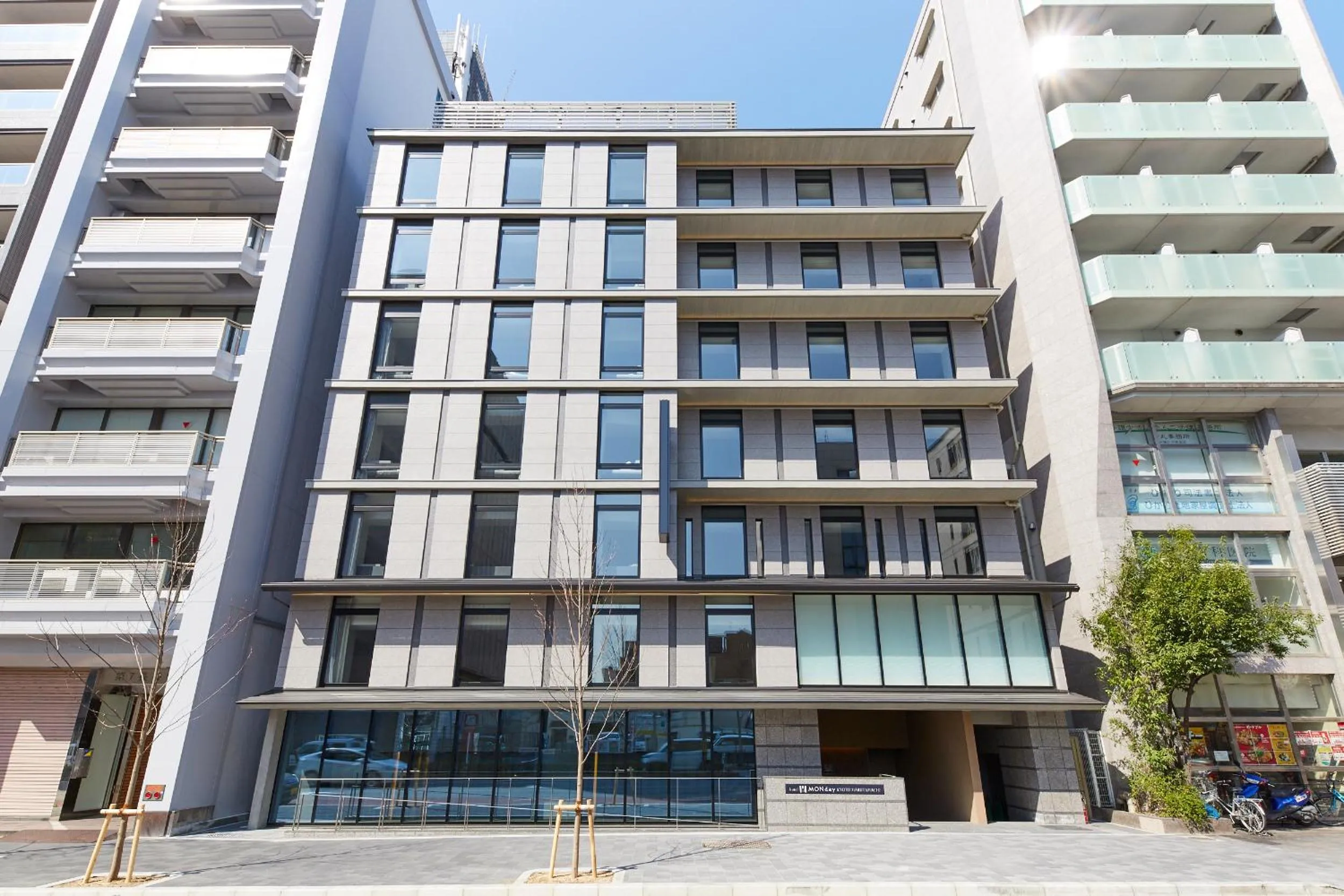 Property building in hotel MONday KYOTO MARUTAMACHI