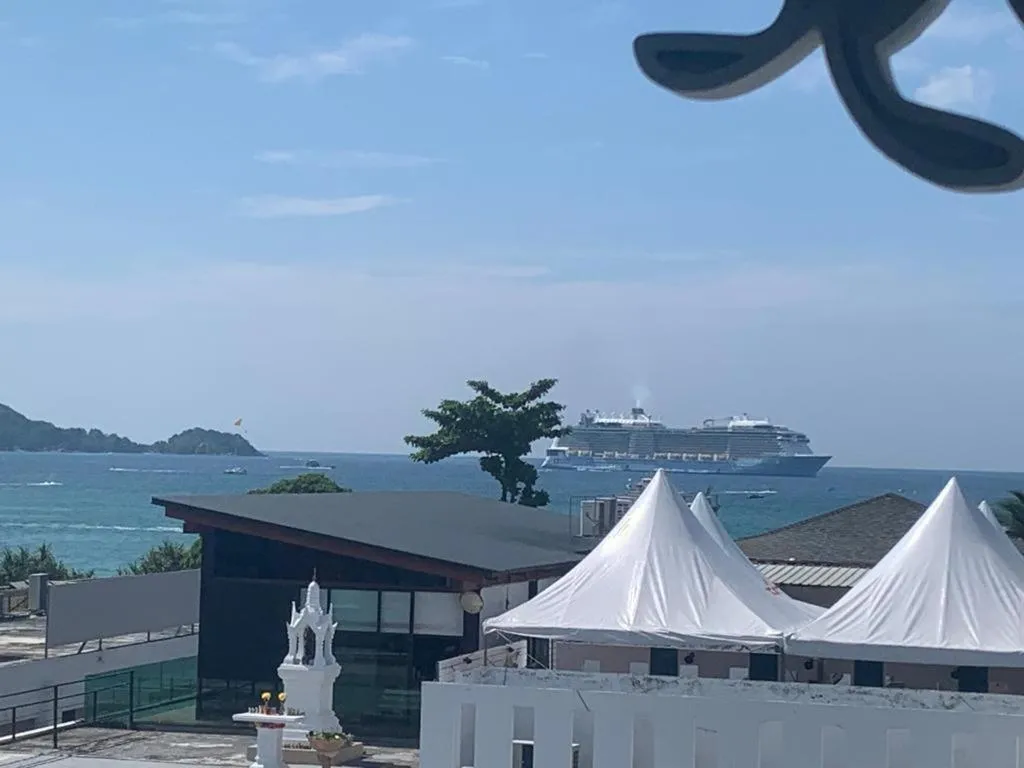 Sea view in Le Maroc Hotel Patong