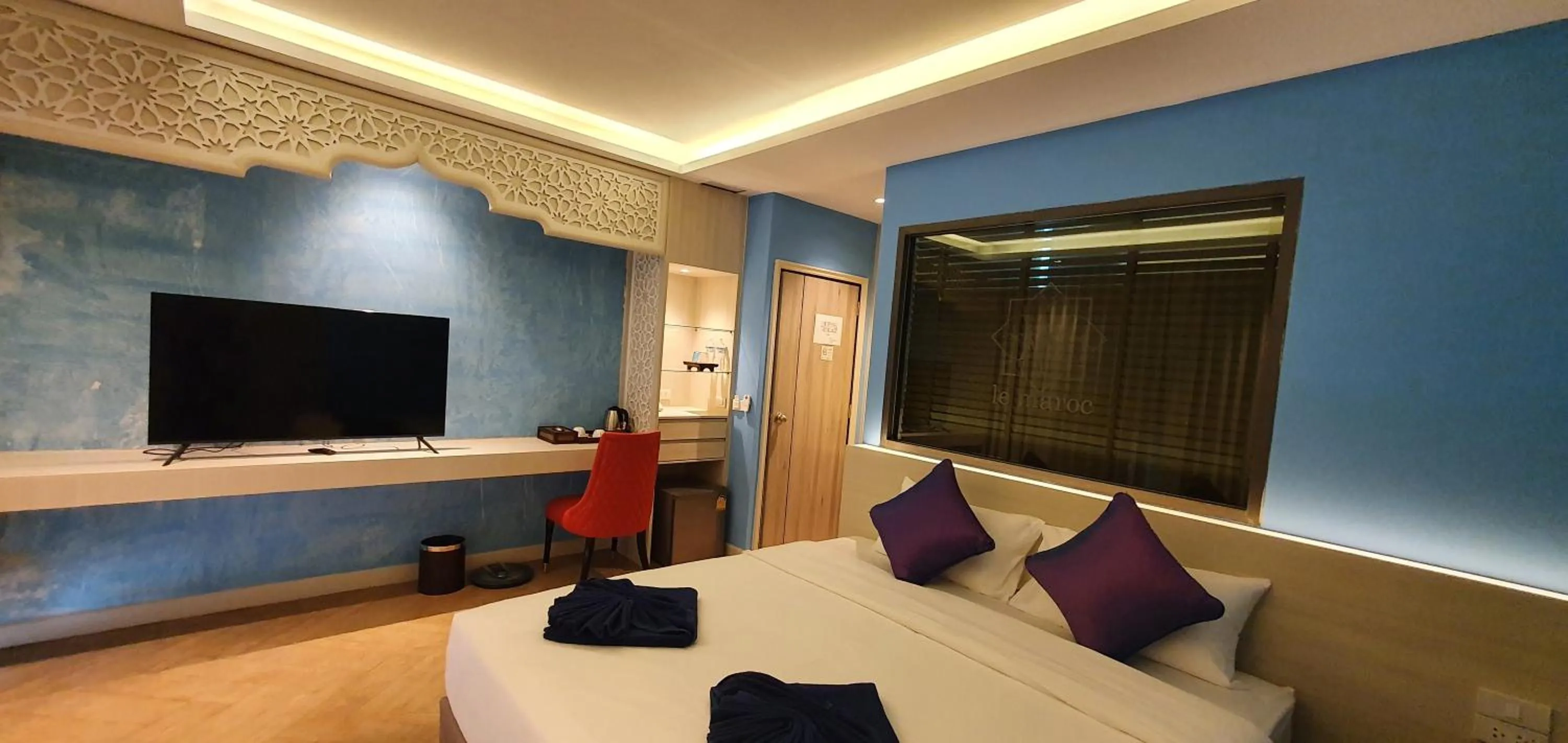 Bed in Le Maroc Hotel Patong