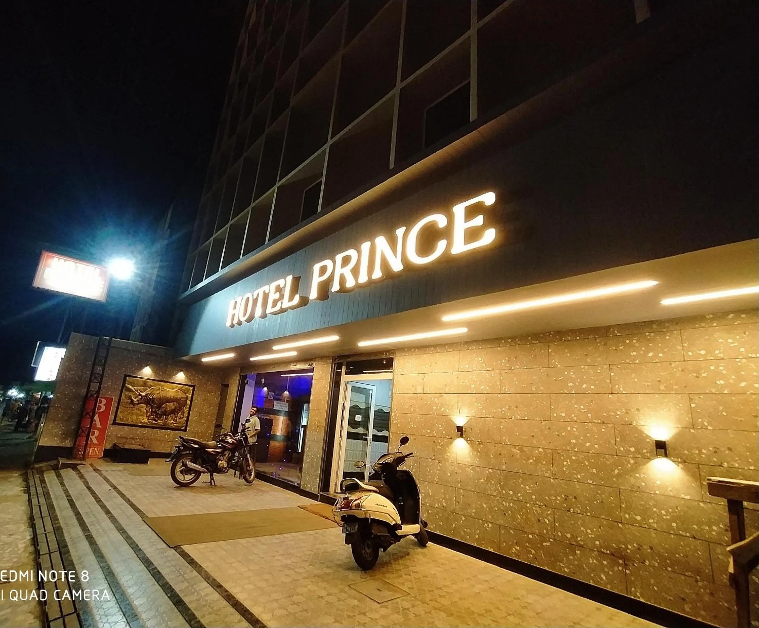 Facade/entrance in Hotel Prince