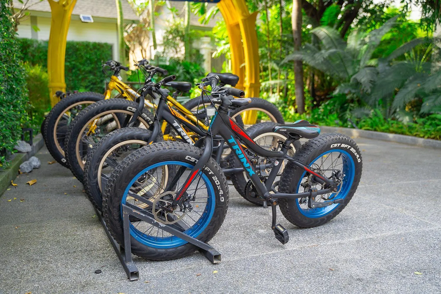 Cycling in W1Bangkoknoi Hotel