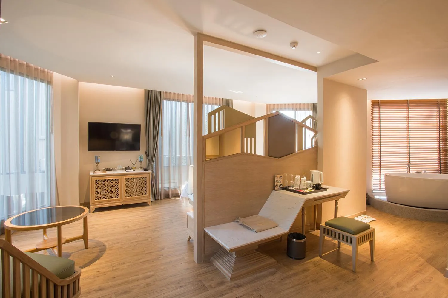 Photo of the whole room in W1Bangkoknoi Hotel