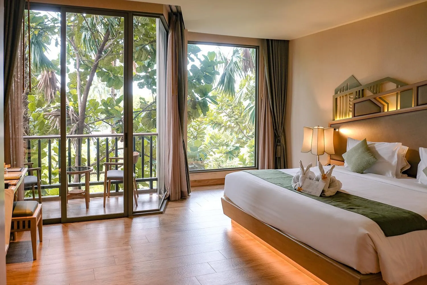 View (from property/room), Bed in W1Bangkoknoi Hotel