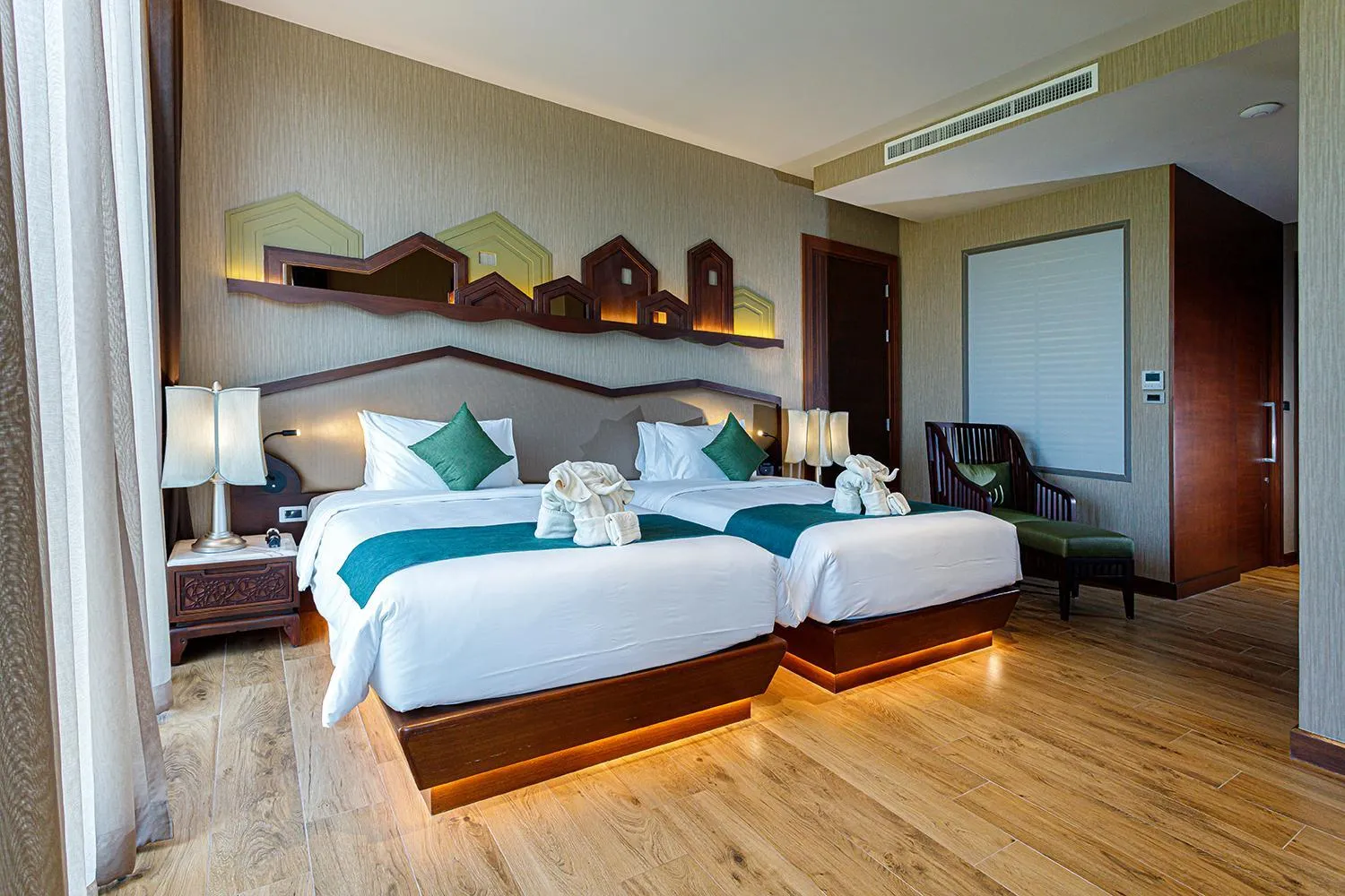 Bedroom, Bed in W1Bangkoknoi Hotel