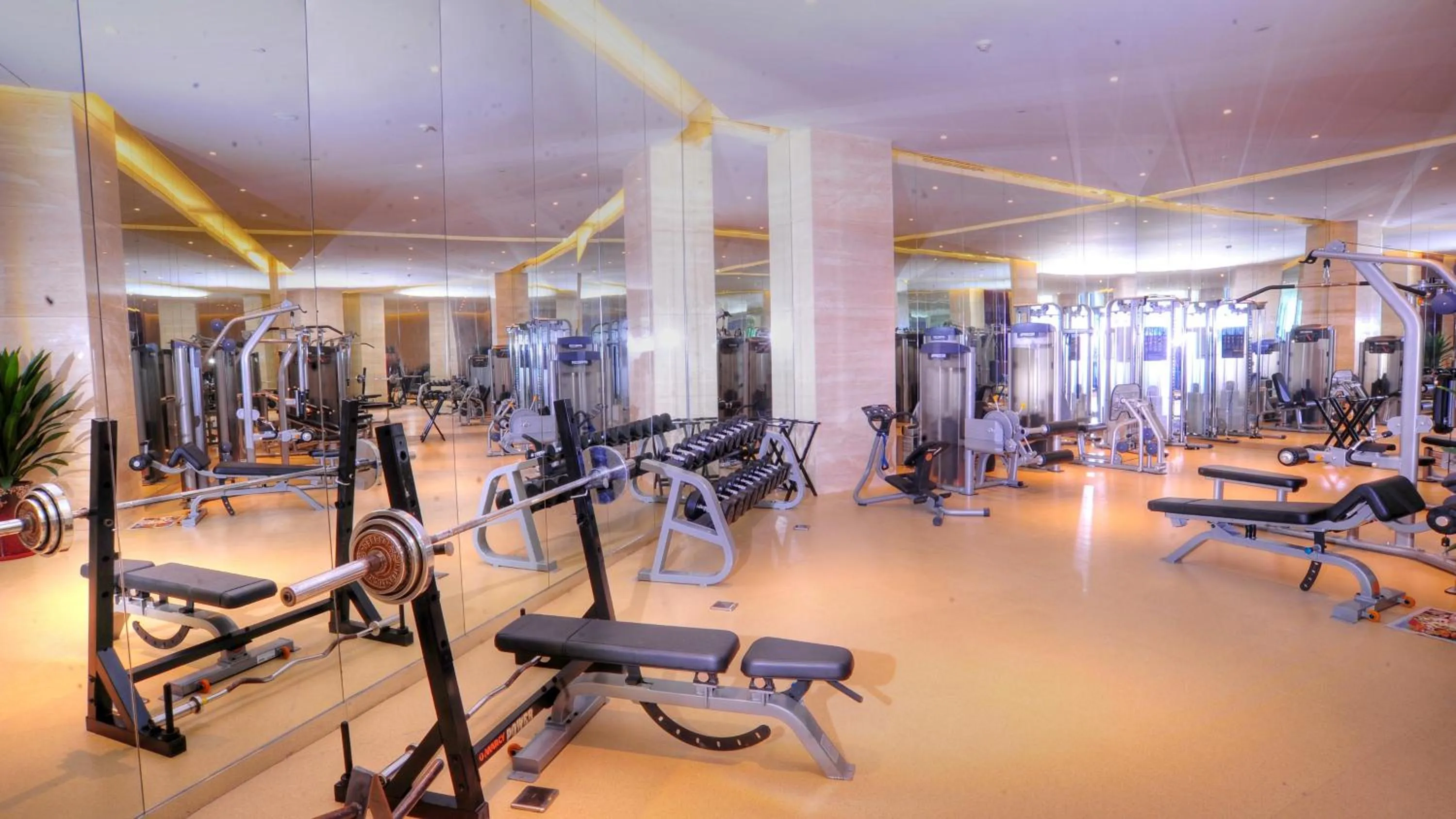Fitness centre/facilities in Intercontinental Jinan City Center by IHG