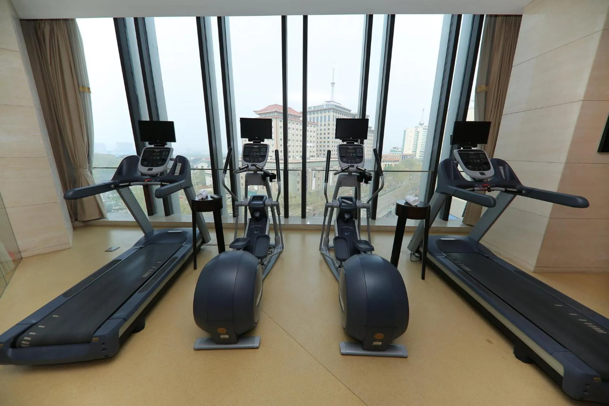 Fitness centre/facilities in Intercontinental Jinan City Center by IHG