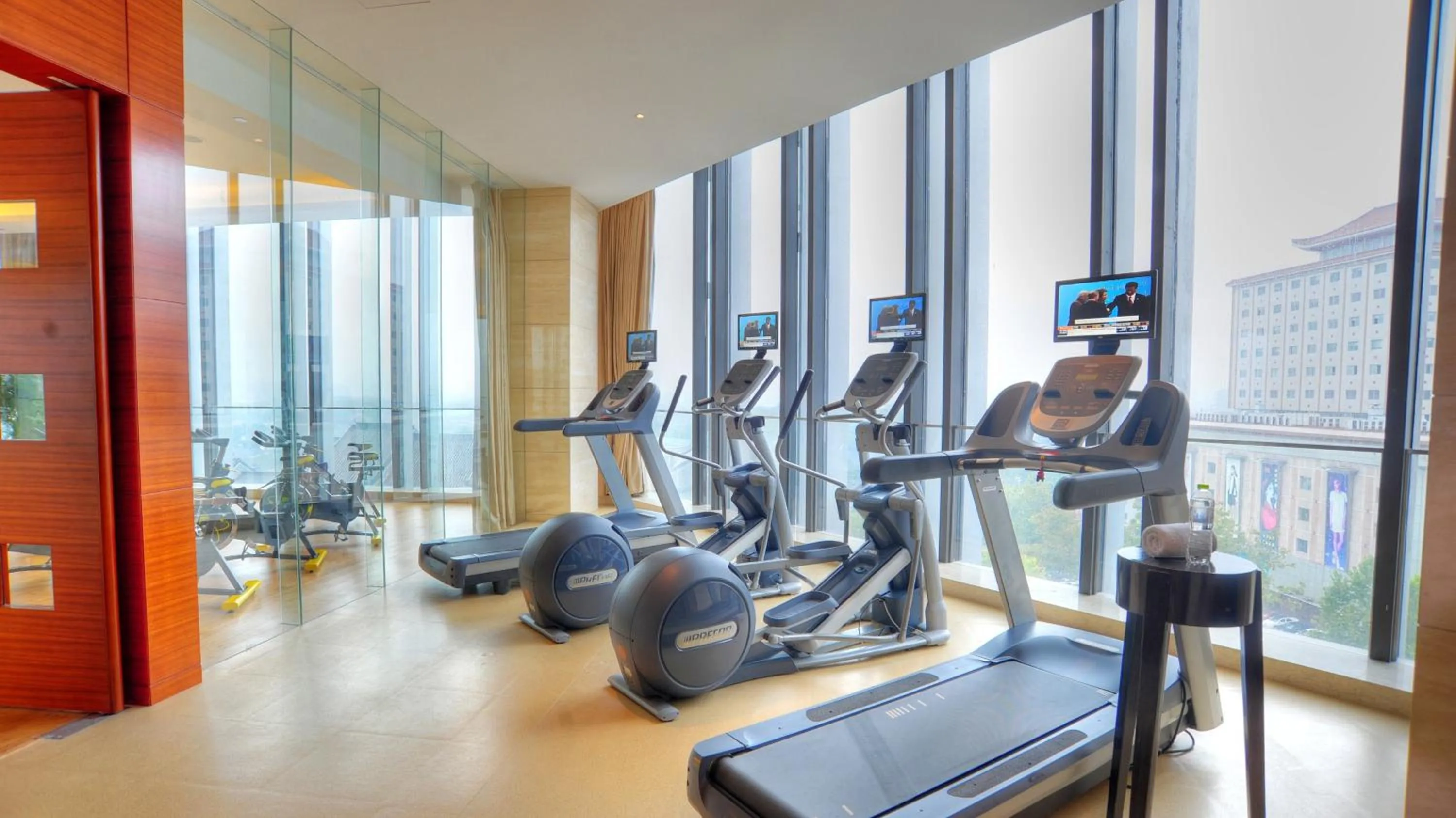 Fitness centre/facilities in Intercontinental Jinan City Center by IHG