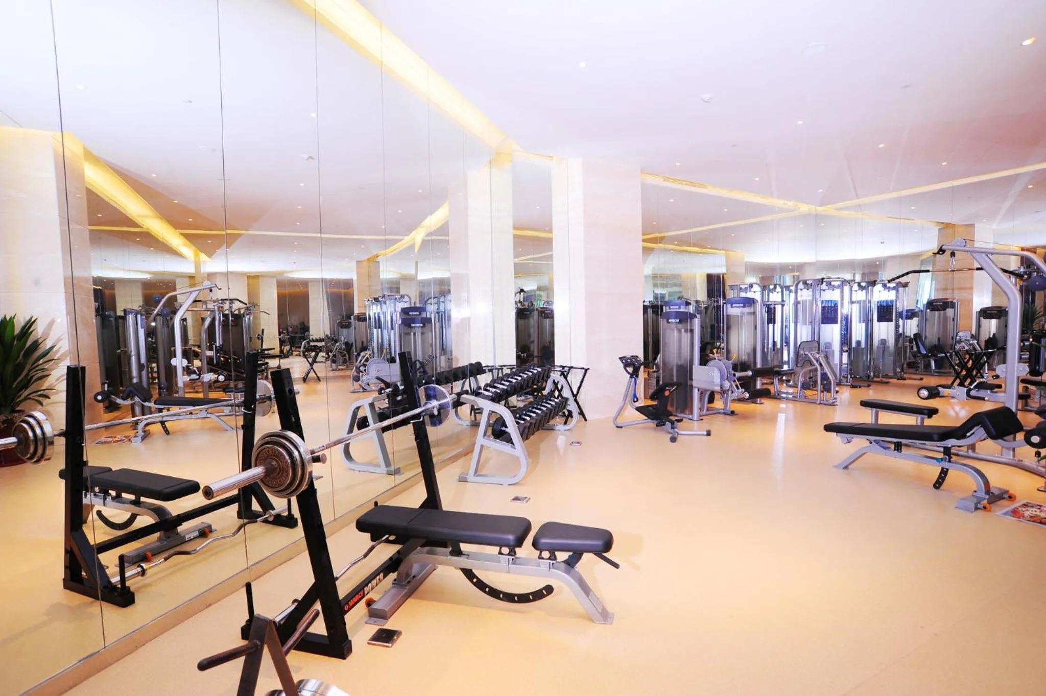 Fitness centre/facilities in Intercontinental Jinan City Center by IHG