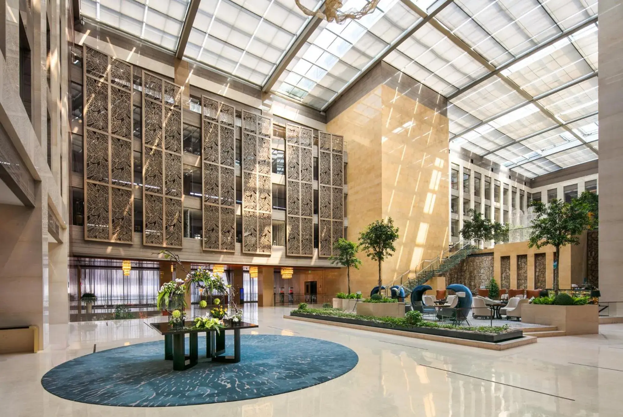 Property building in Intercontinental Jinan City Center by IHG Property building in Intercontinental Jinan City Center by IHG