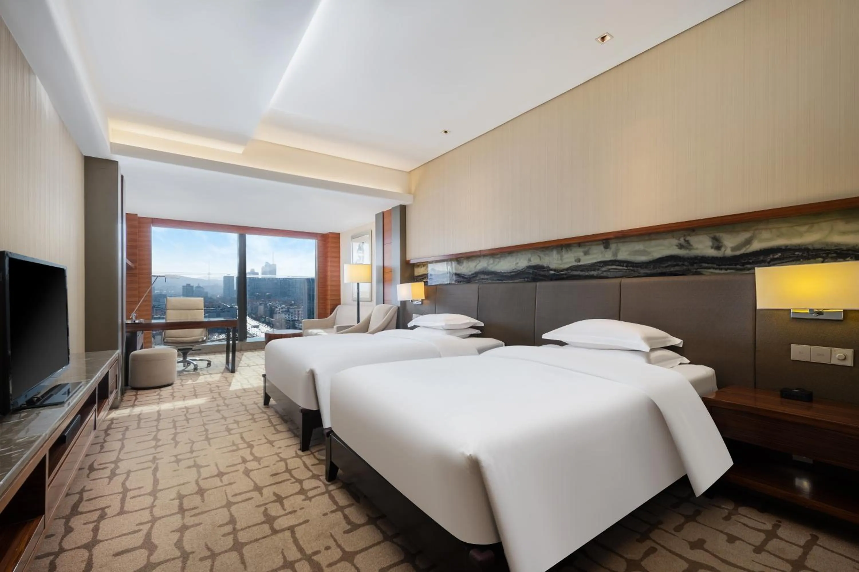 Bed in Intercontinental Jinan City Center by IHG