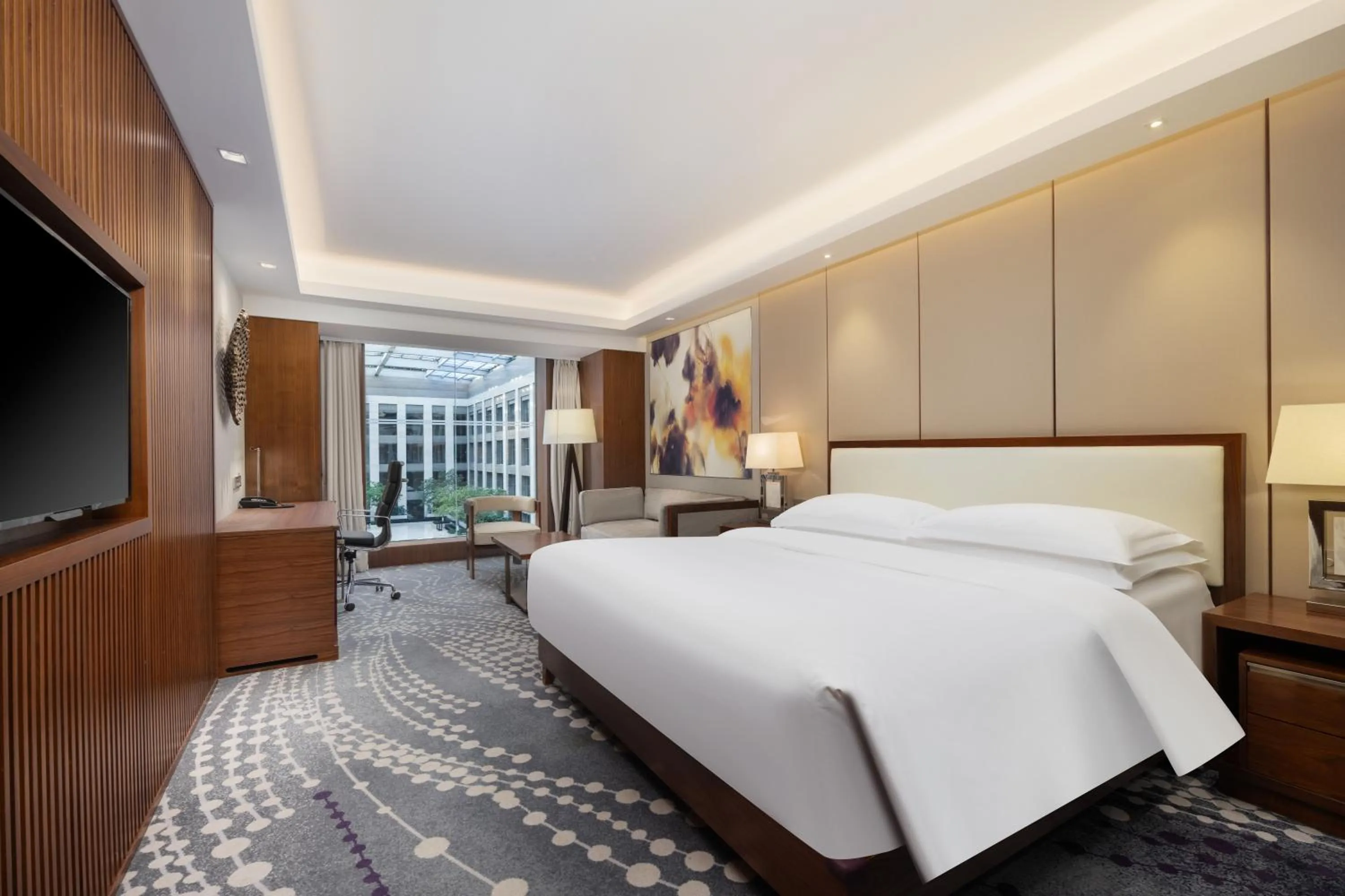 Bedroom, Bed in Intercontinental Jinan City Center by IHG