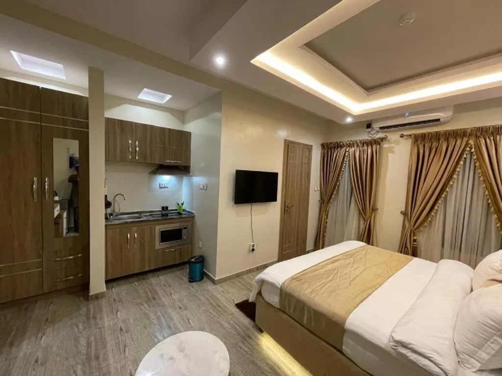 TV and multimedia, Bed in God's Touch Apartments Signature
