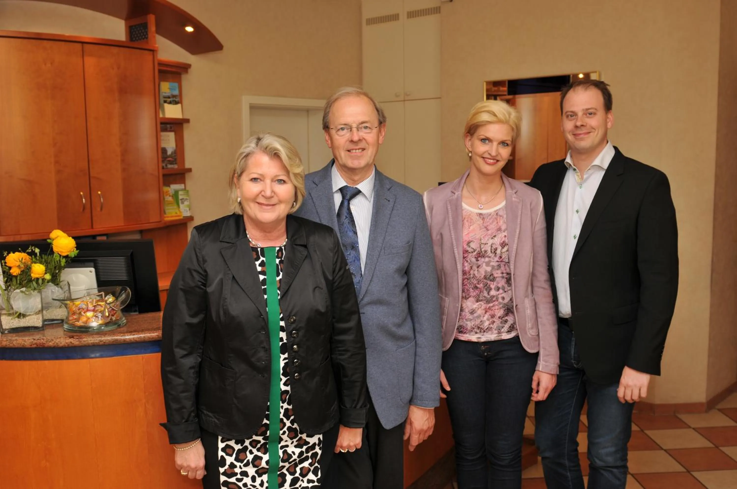 Lobby or reception in Hotel & Apartments Leugermann