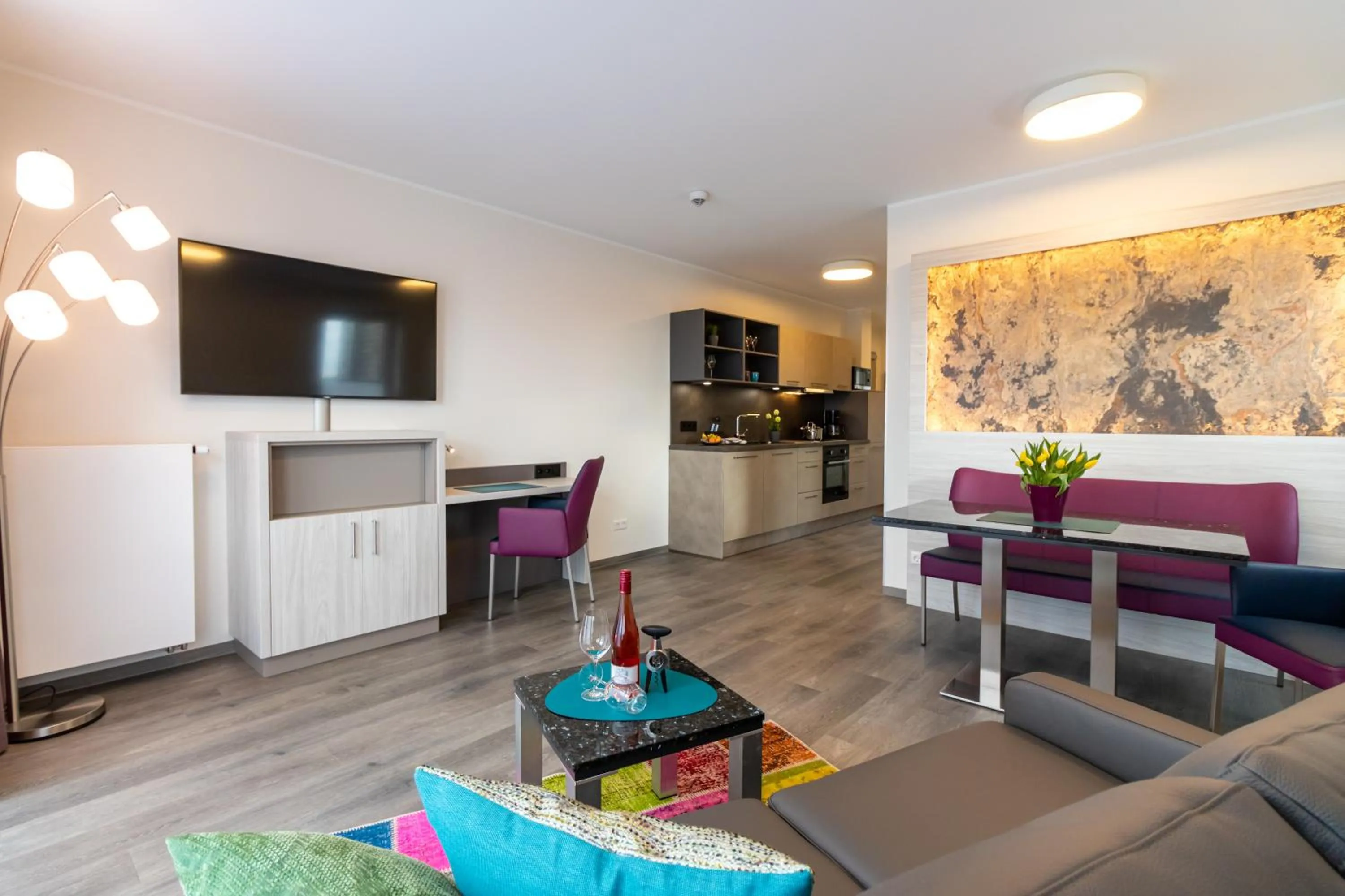 Living room in Hotel & Apartments Leugermann