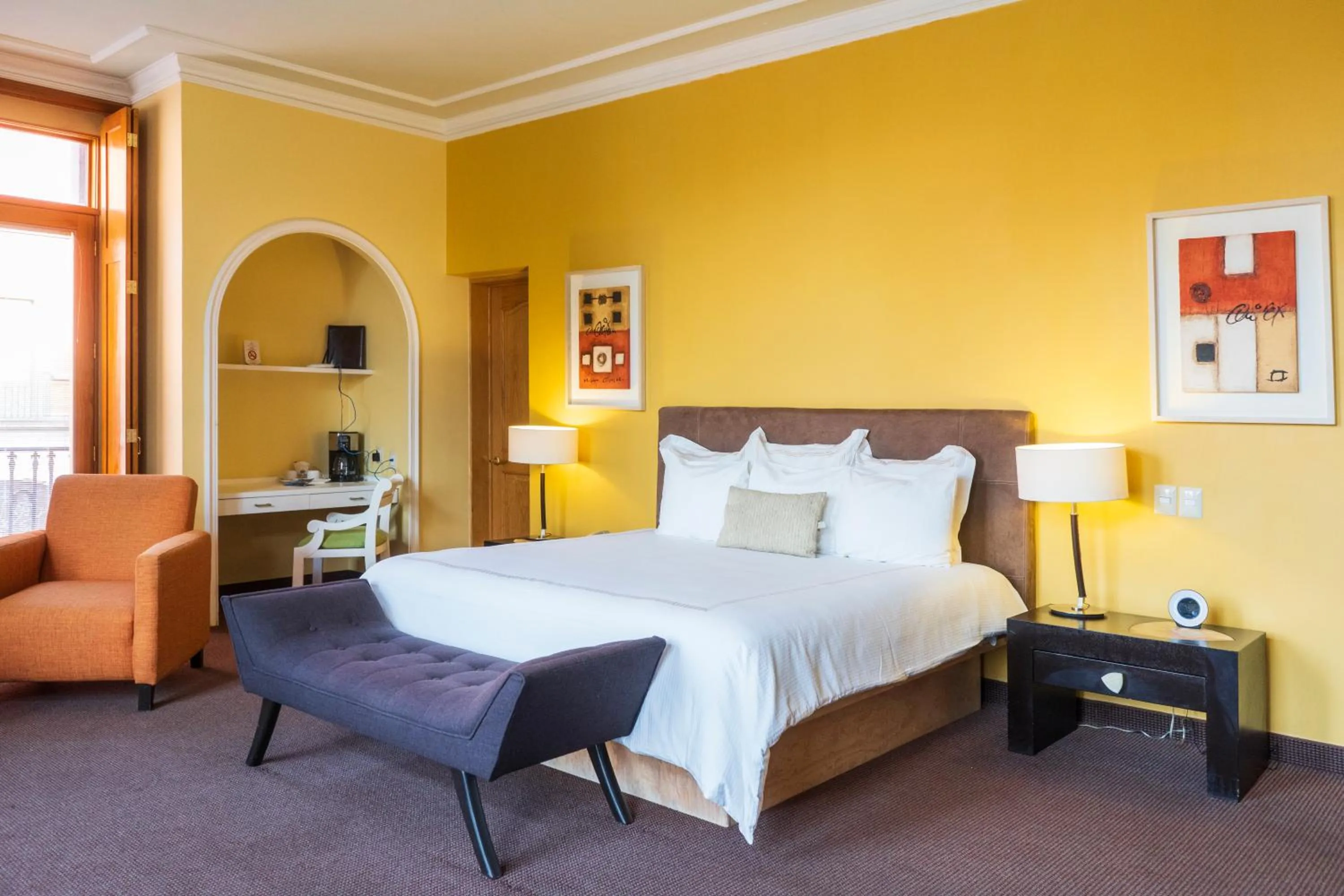 Bed in Gran Hotel de Querétaro