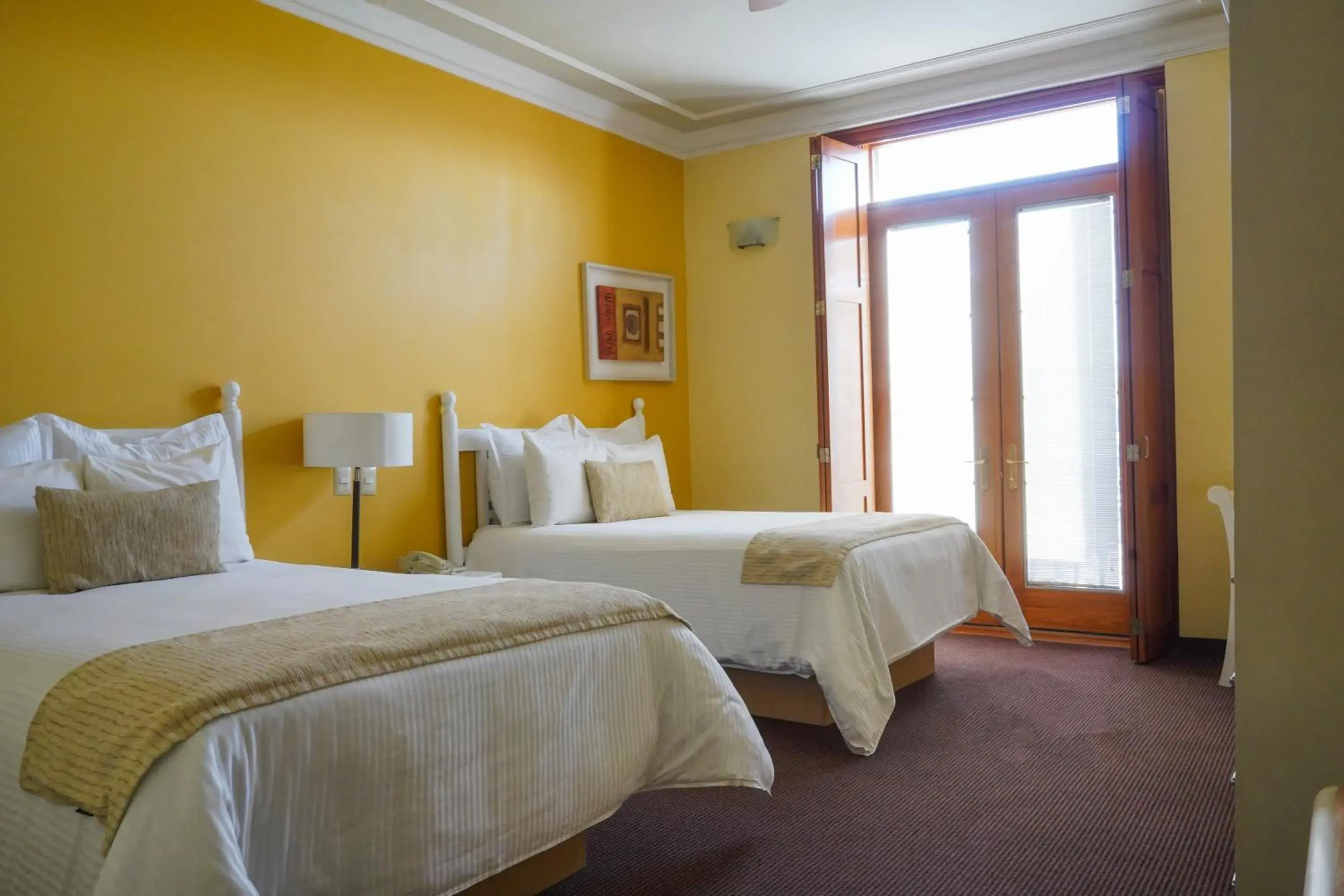 Superior Twin Room with City View in Gran Hotel de Querétaro Superior Twin Room with City View in Gran Hotel de Querétaro