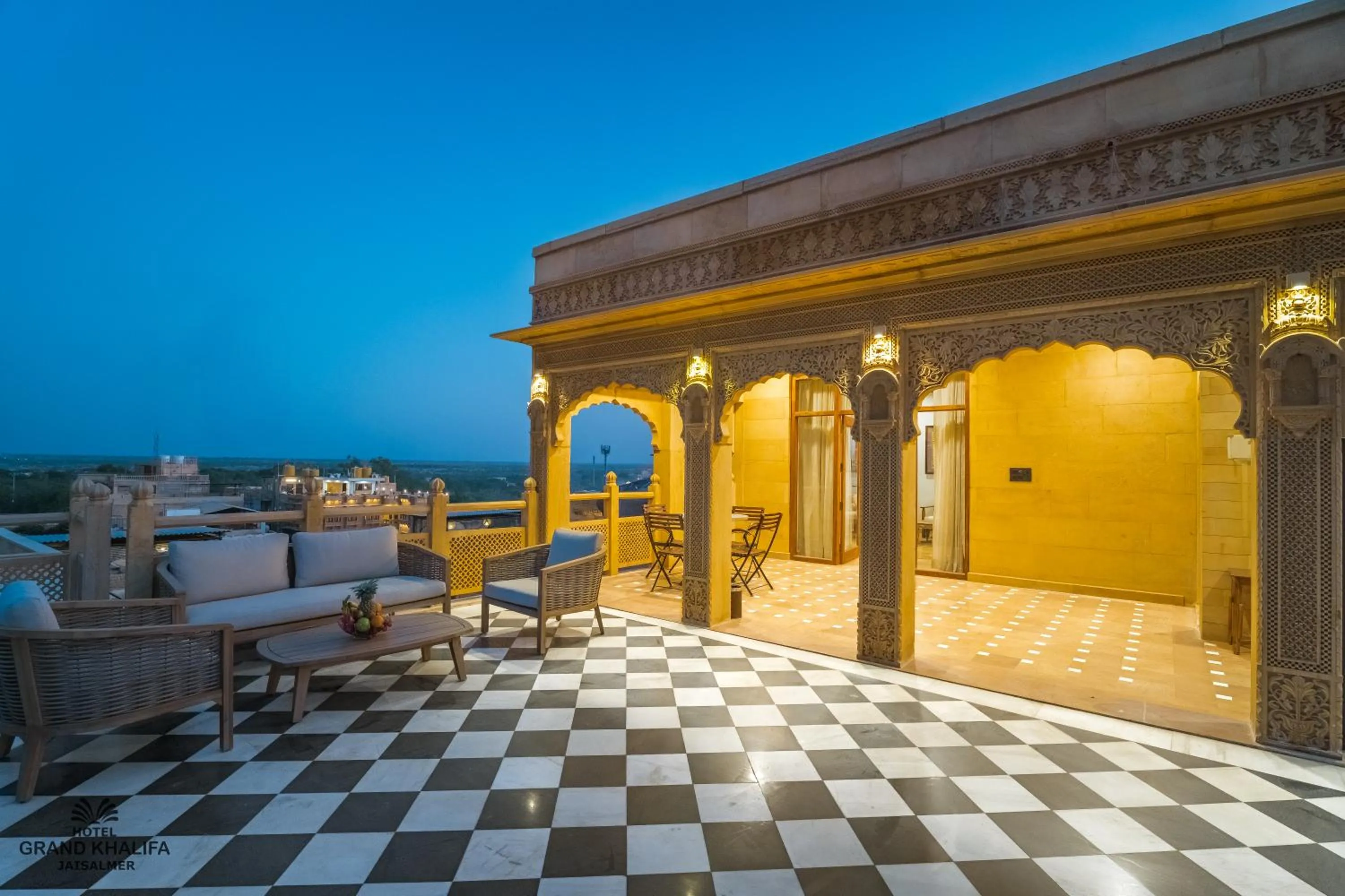 Balcony/Terrace in Hotel Grand Khalifa