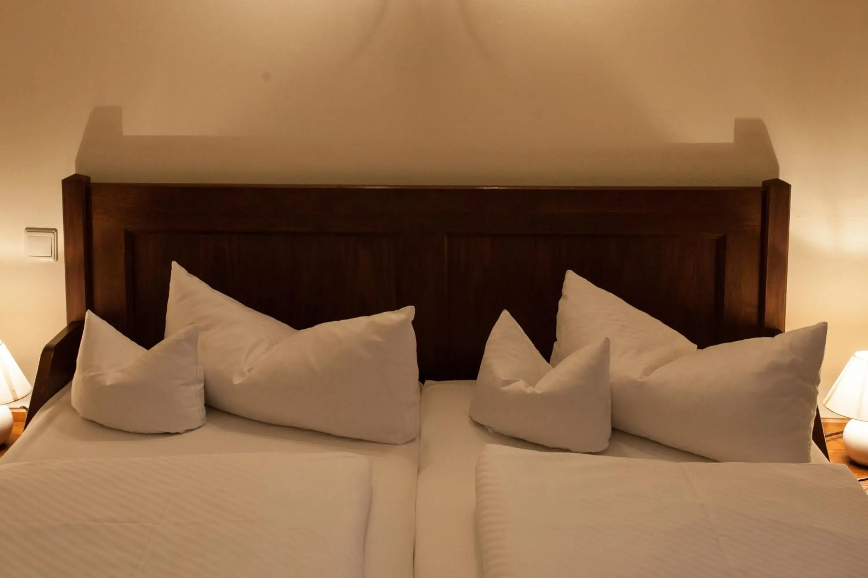 Bed in Hotel & Restaurant Klosterhof Bed in Hotel & Restaurant Klosterhof