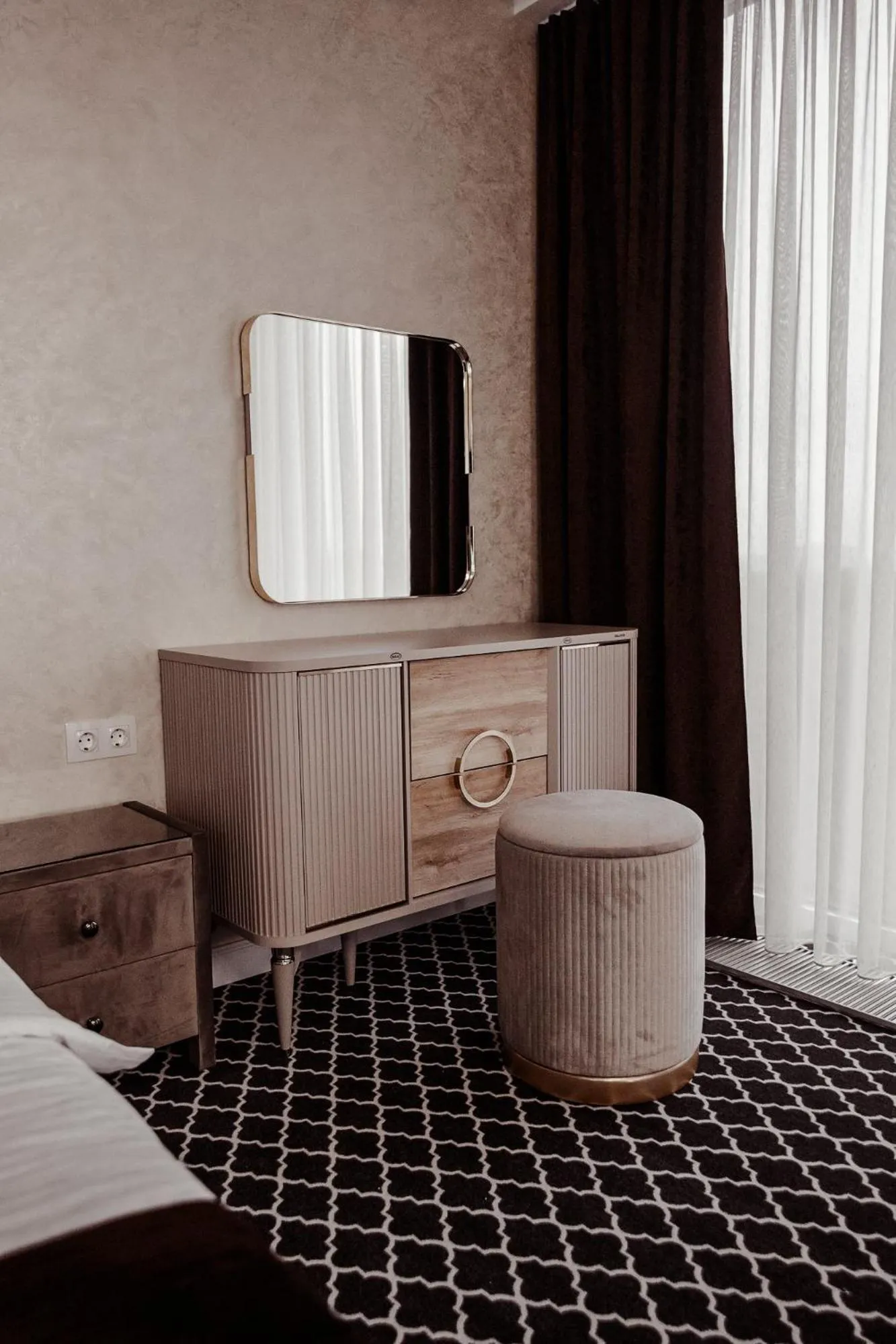 Decorative detail, Bed in Time Hotel&SPA