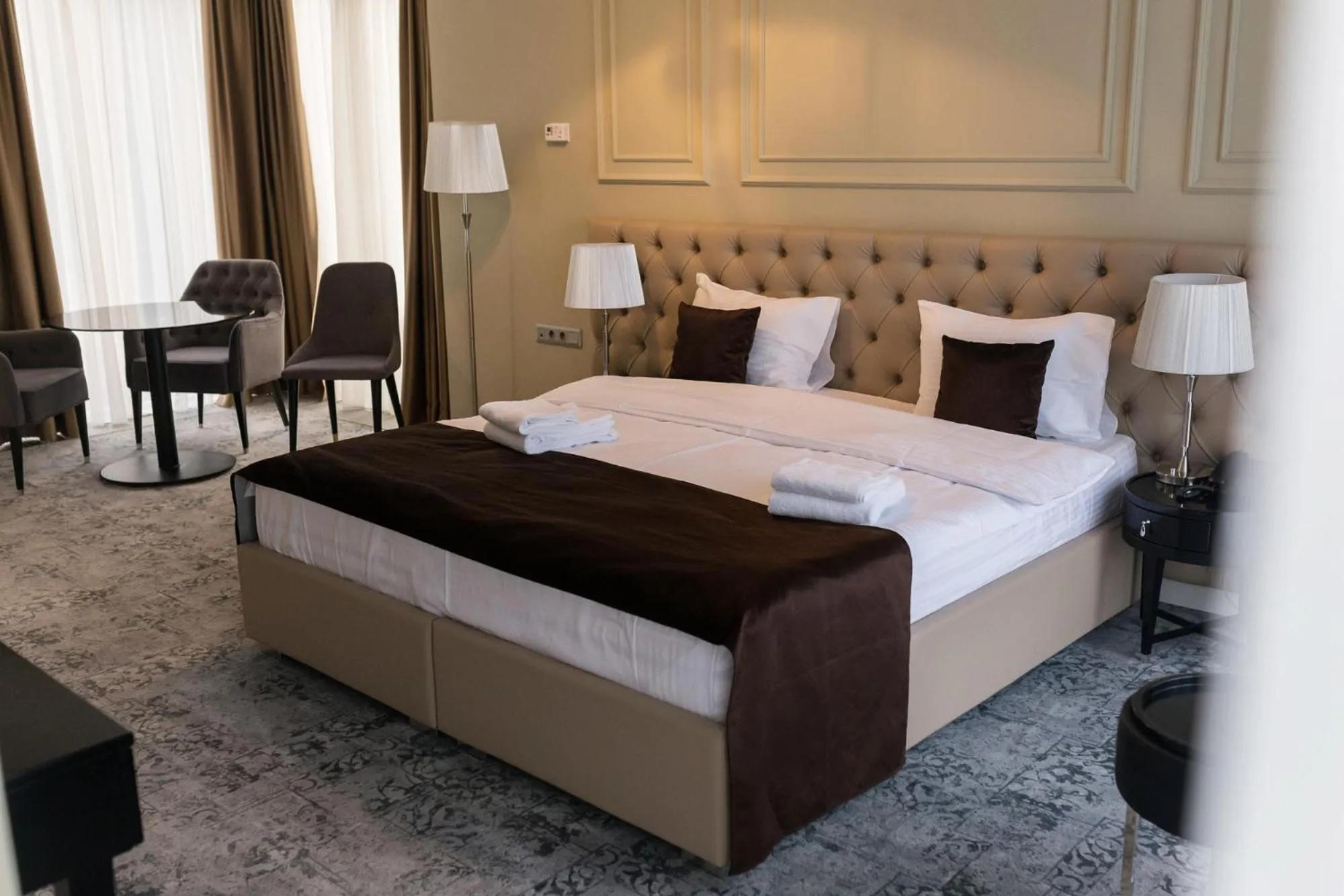 Photo of the whole room, Bed in Time Hotel&SPA