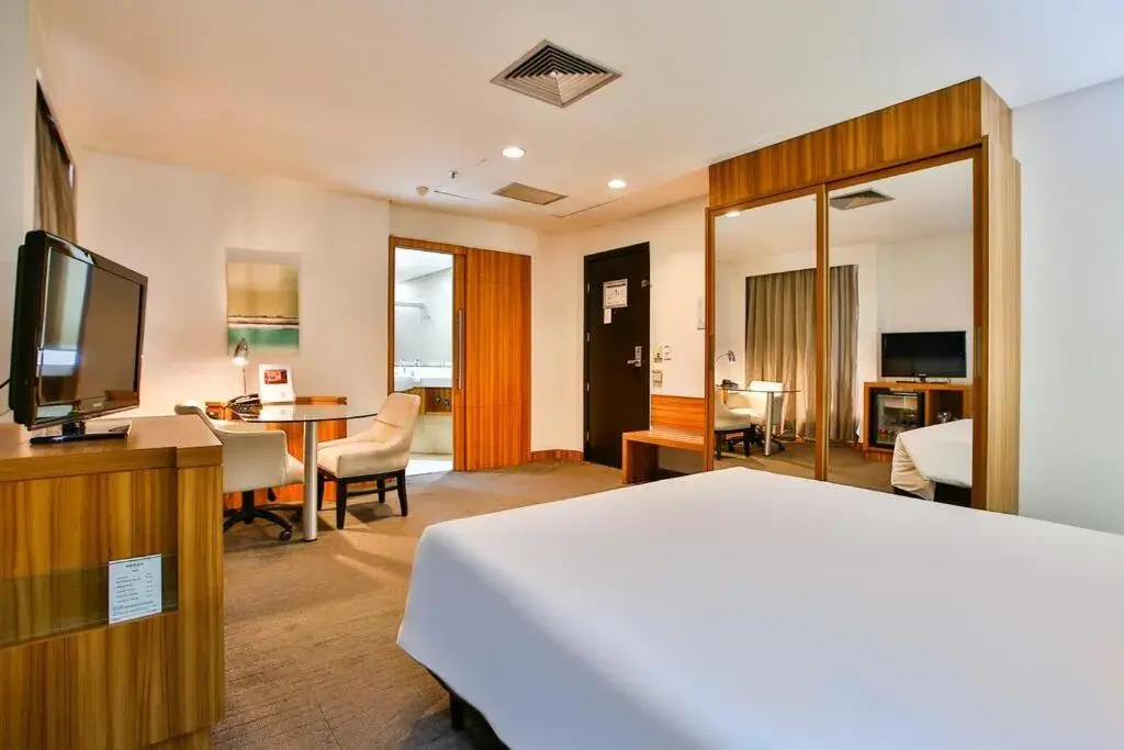 Photo of the whole room, Bed in Oft Alfre hotels - Goiânia Photo of the whole room, Bed in Oft Alfre hotels - Goiânia