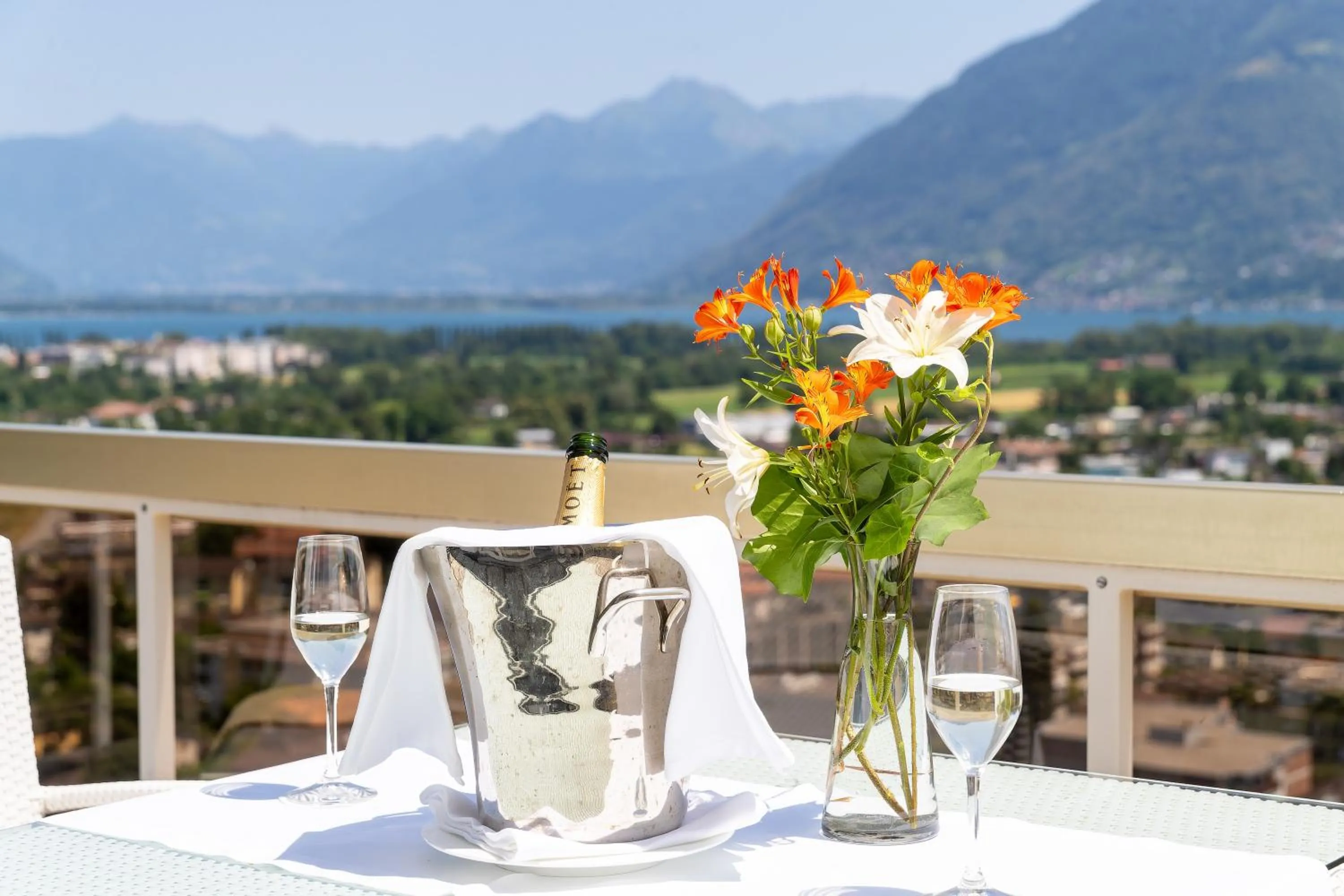 Balcony/Terrace in Hotel Ascona