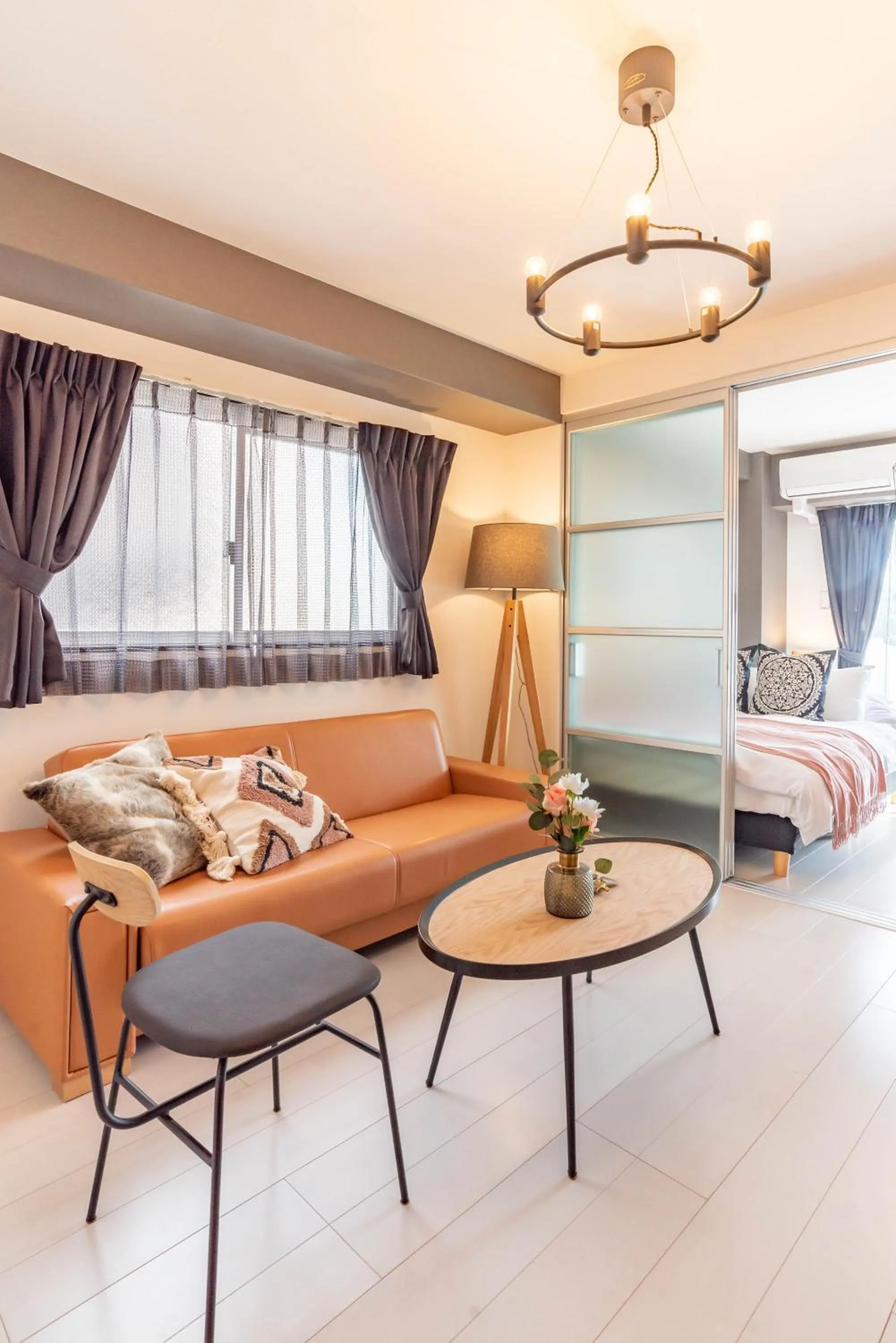 Living room, Bed in Bijou Suites Bloom