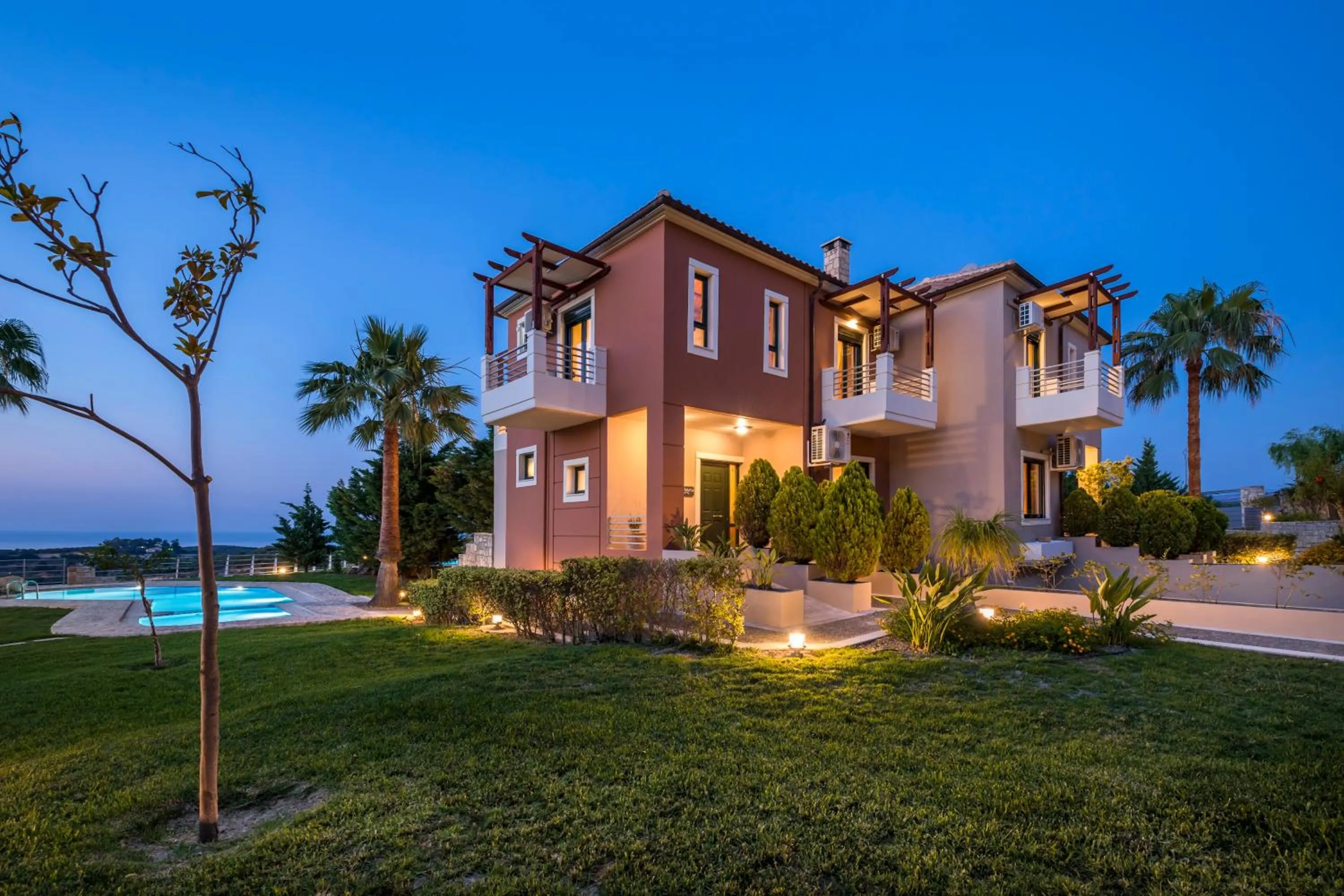 Night in Athina Luxury Villas