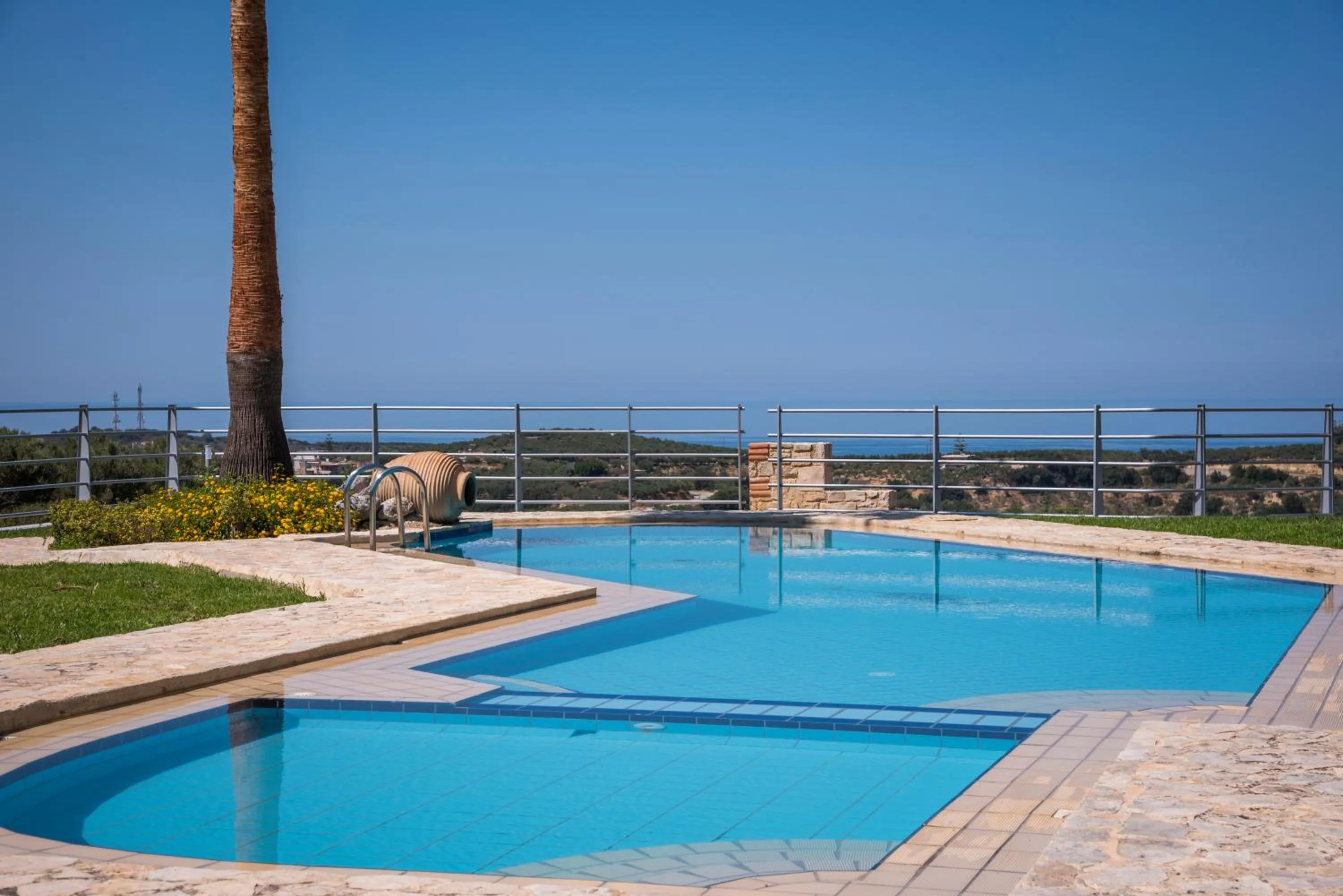 Swimming pool in Athina Luxury Villas