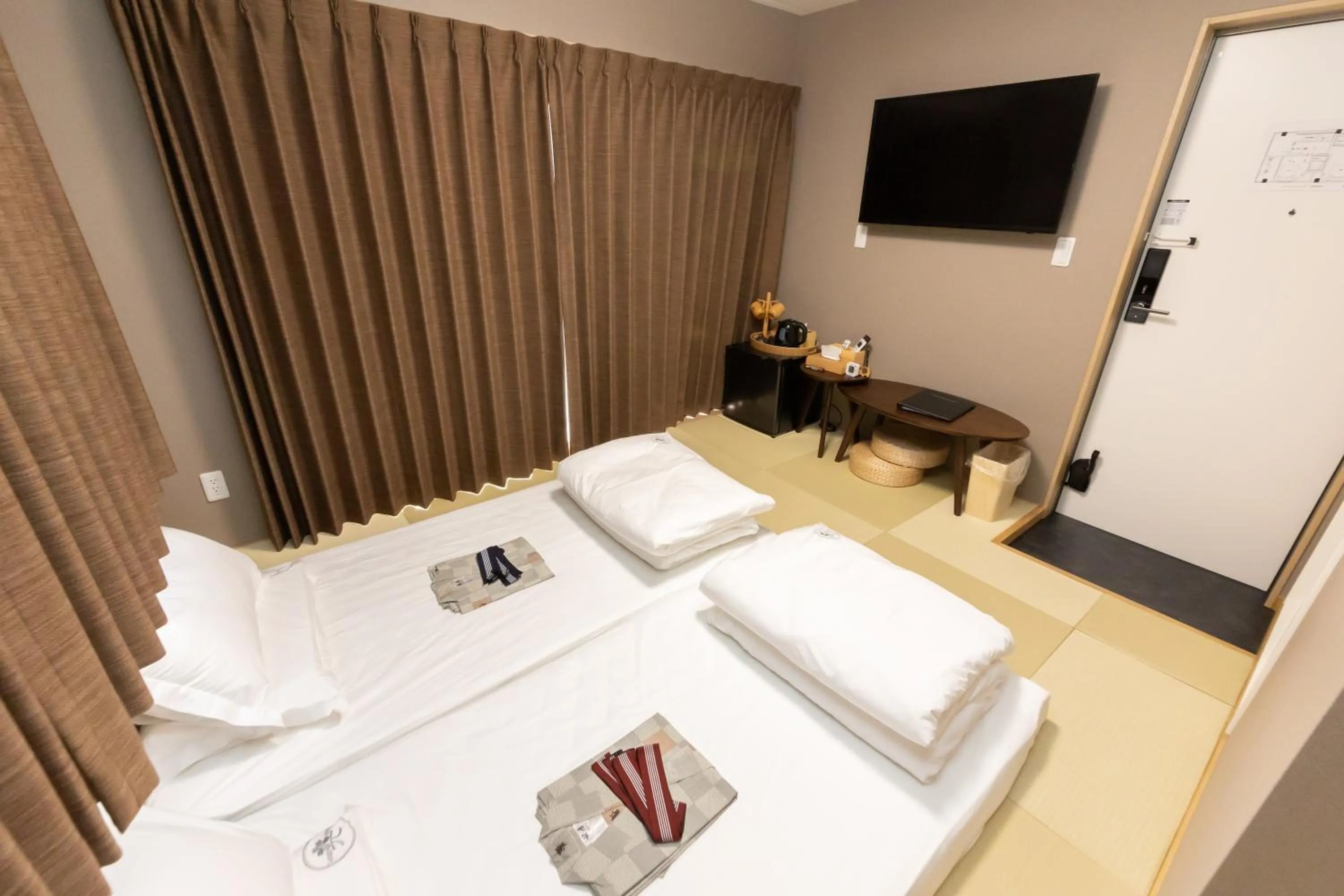 Bed in 灯光旅館 Light hotel