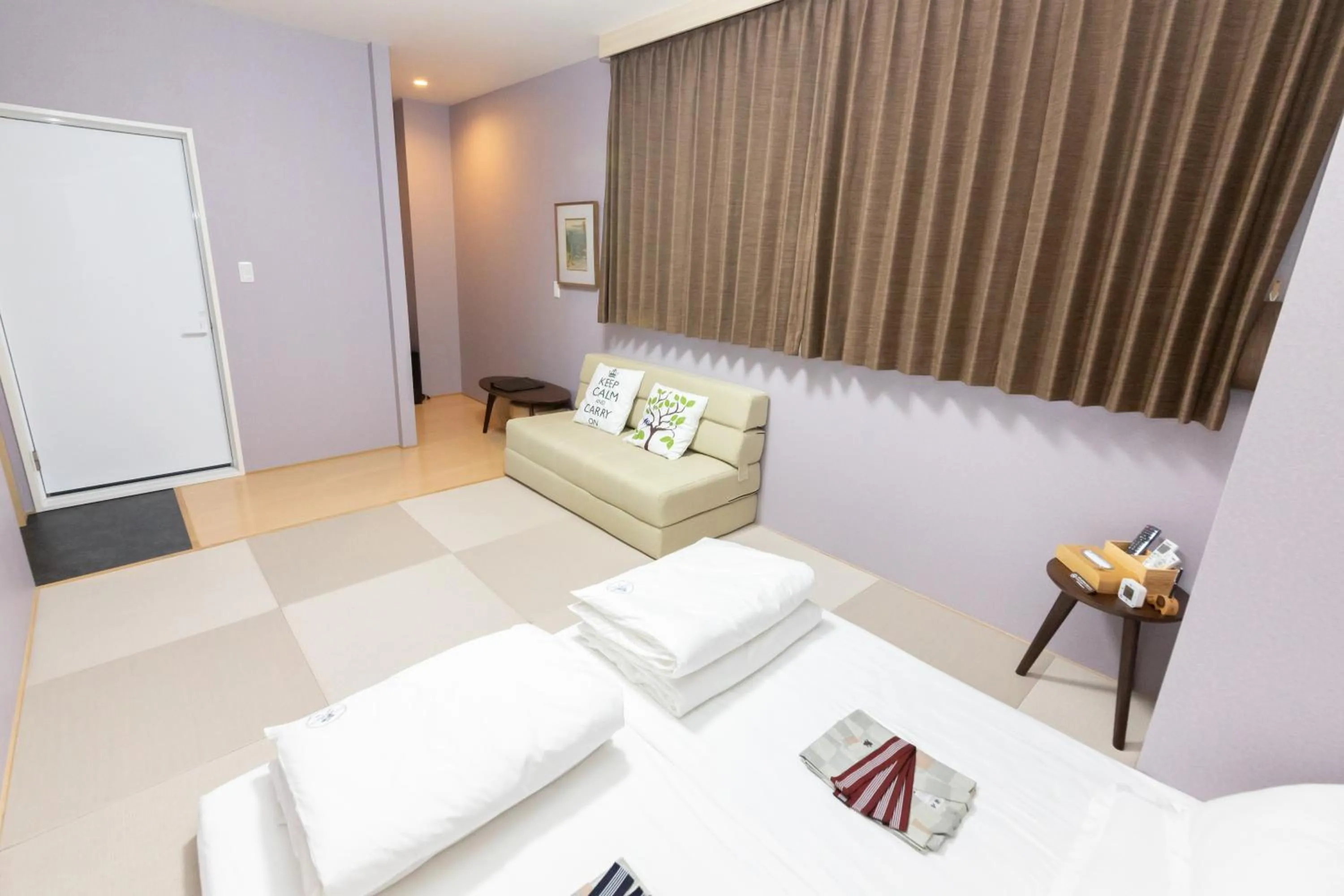 Bed in 灯光旅館 Light hotel