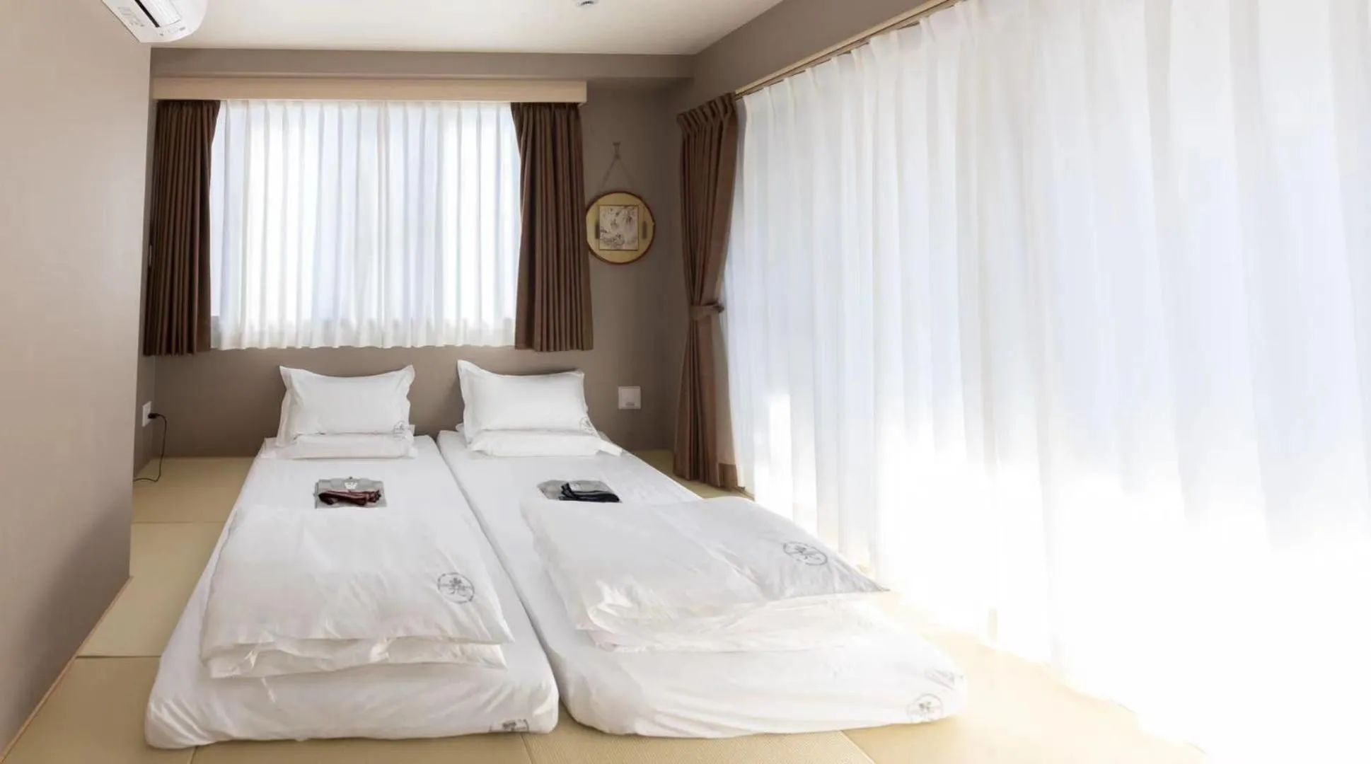 Bed in 灯光旅館 Light hotel