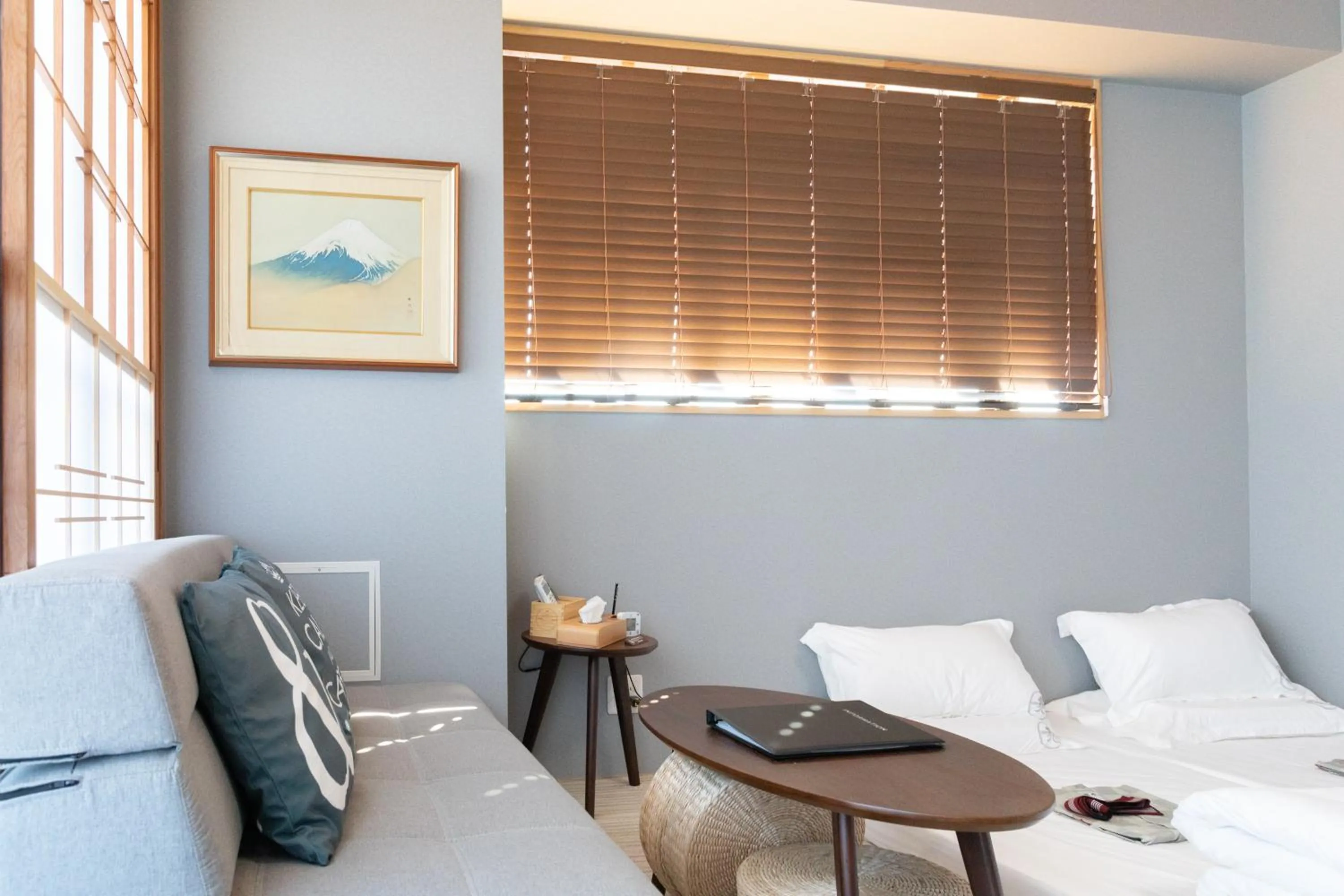 Bed in 灯光旅館 Light hotel