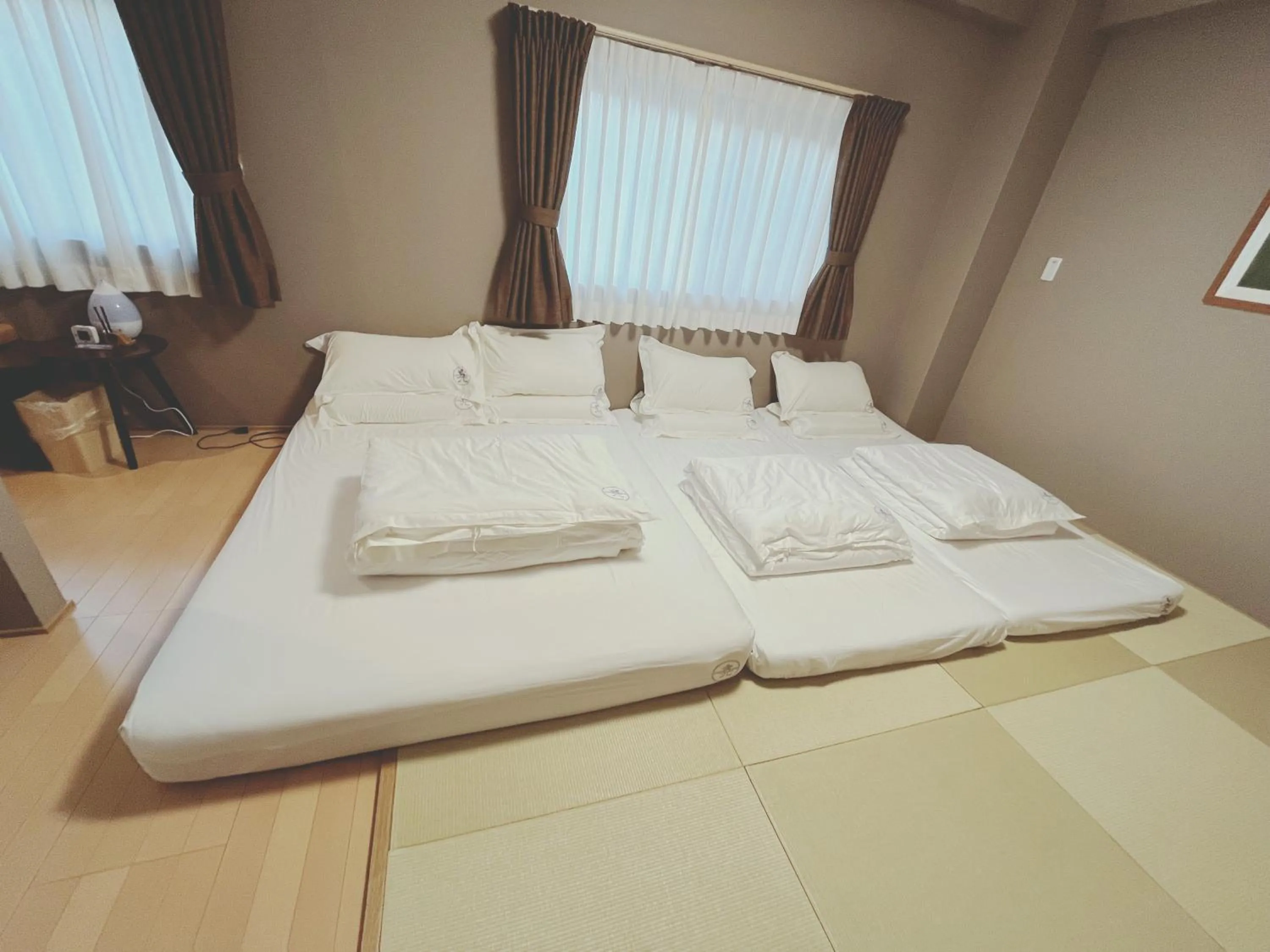 Bed in 灯光旅館 Light hotel
