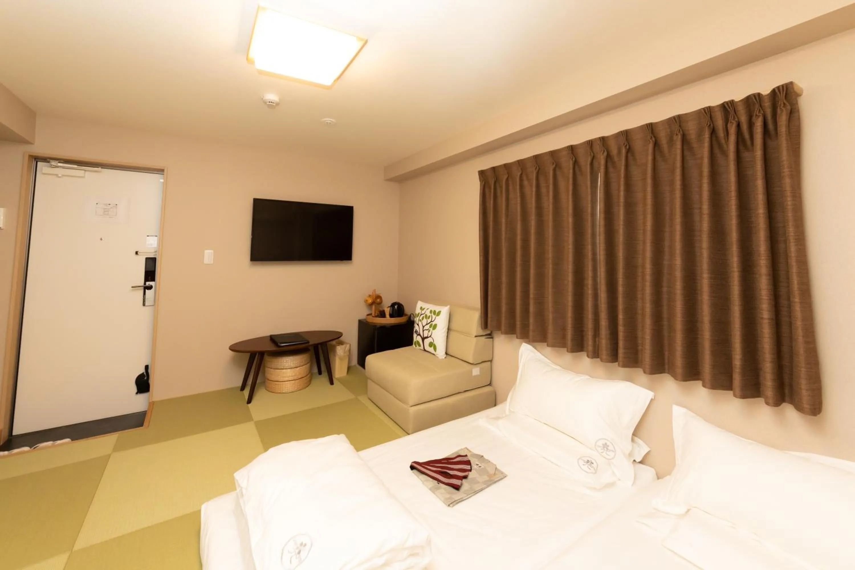 TV and multimedia, Bed in 灯光旅館 Light hotel